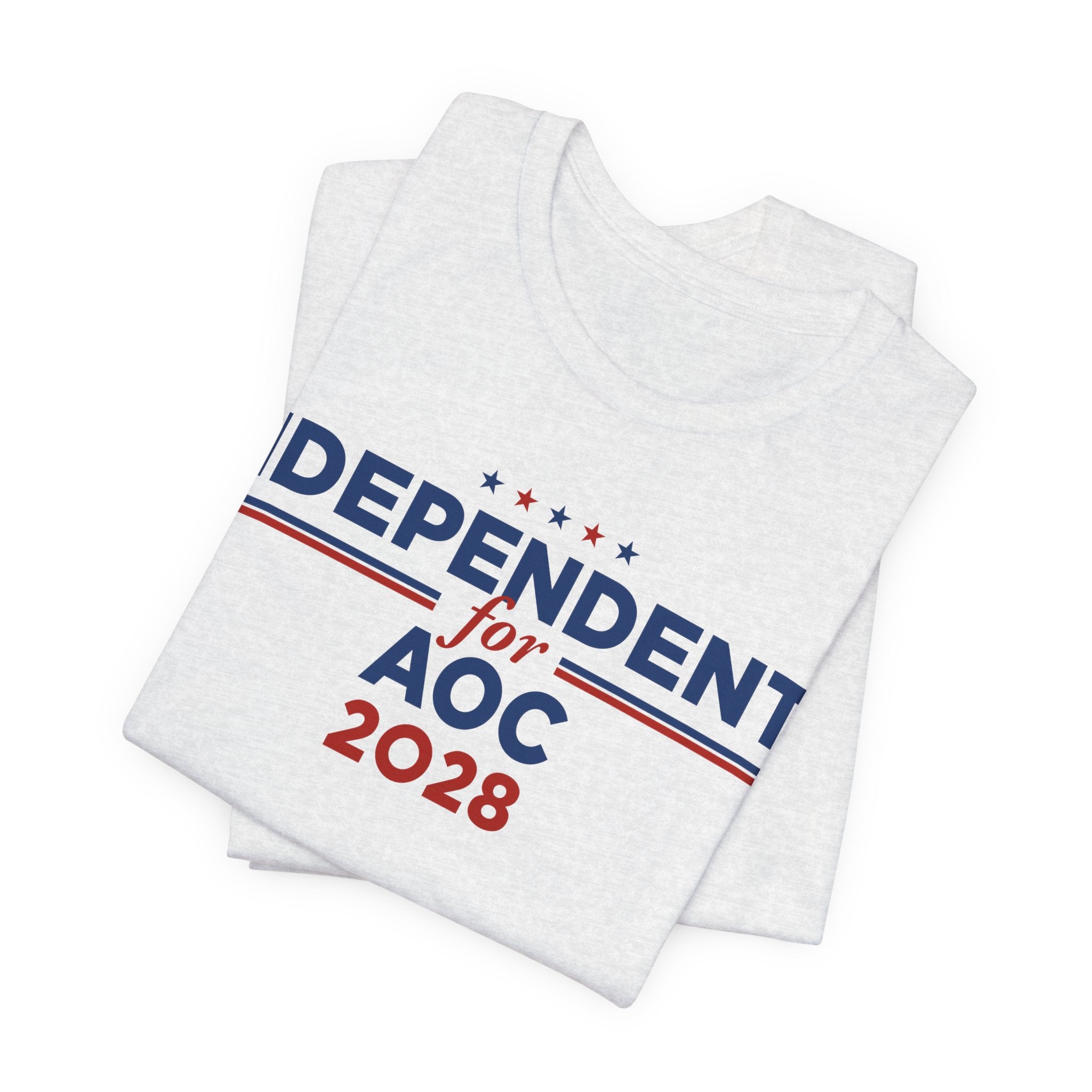 Independents for AOC for President Campaign T-Shirt 2028