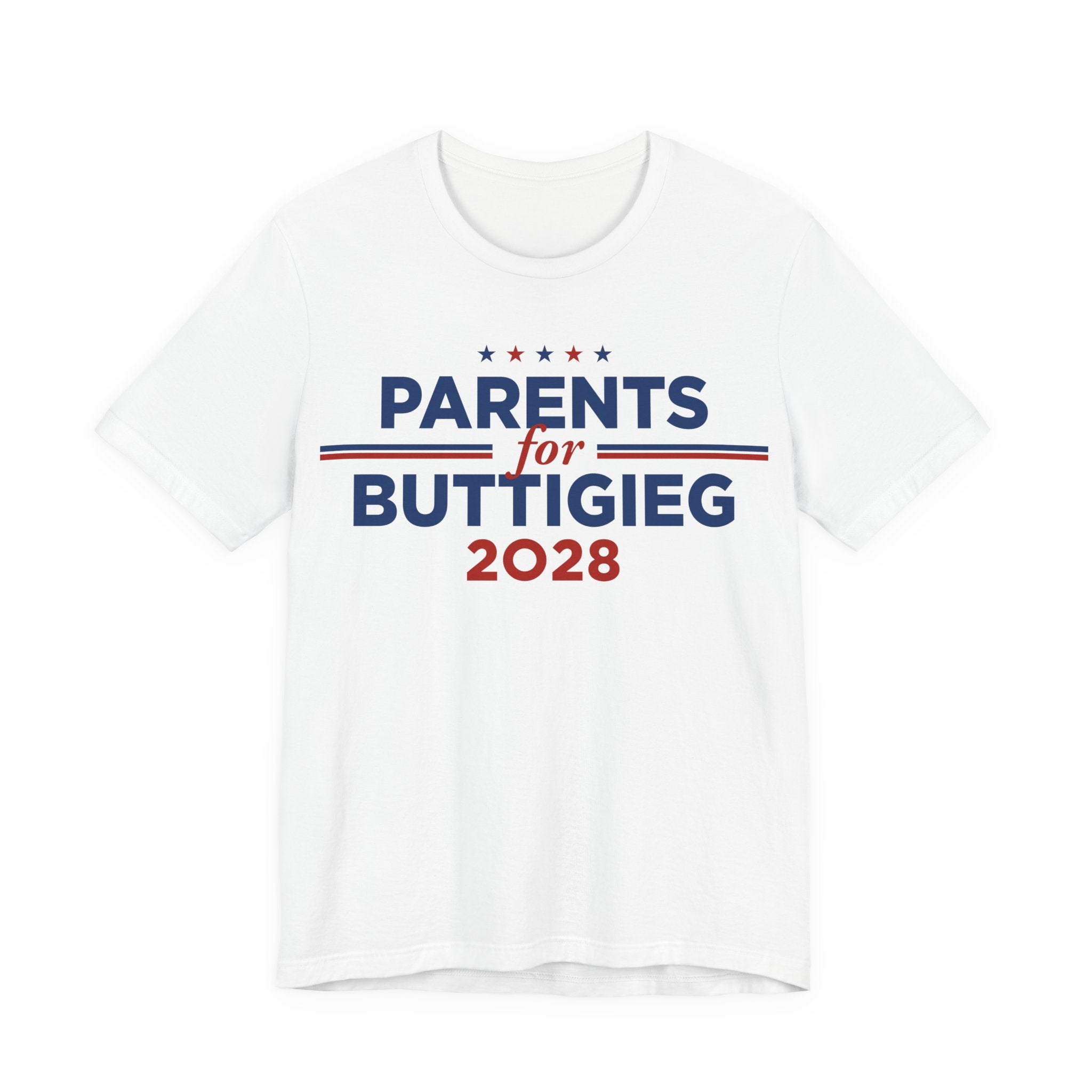 Parents for Pete Buttigieg for President Campaign T-Shirt 2028