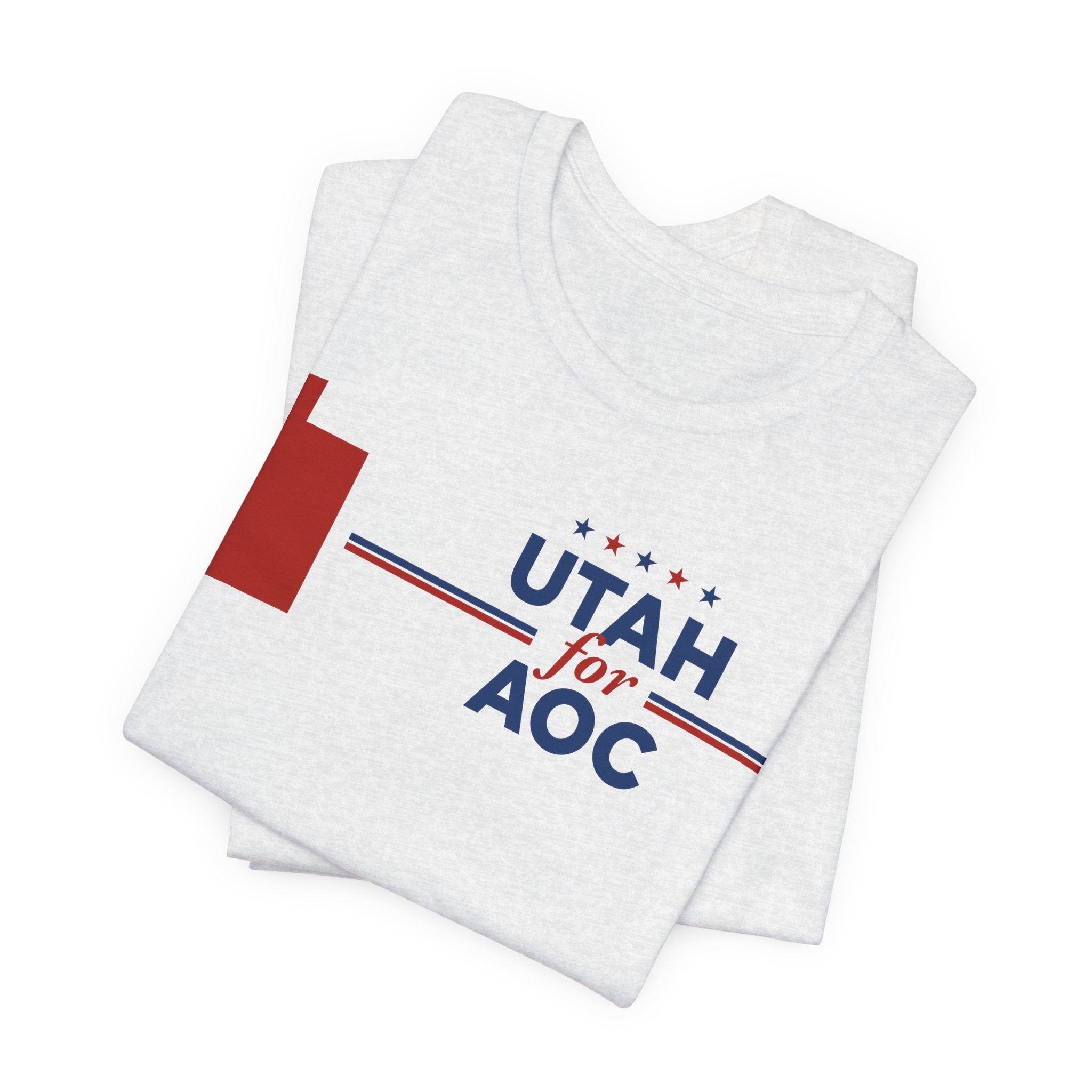 Utah for AOC for President Campaign T-Shirt 2028