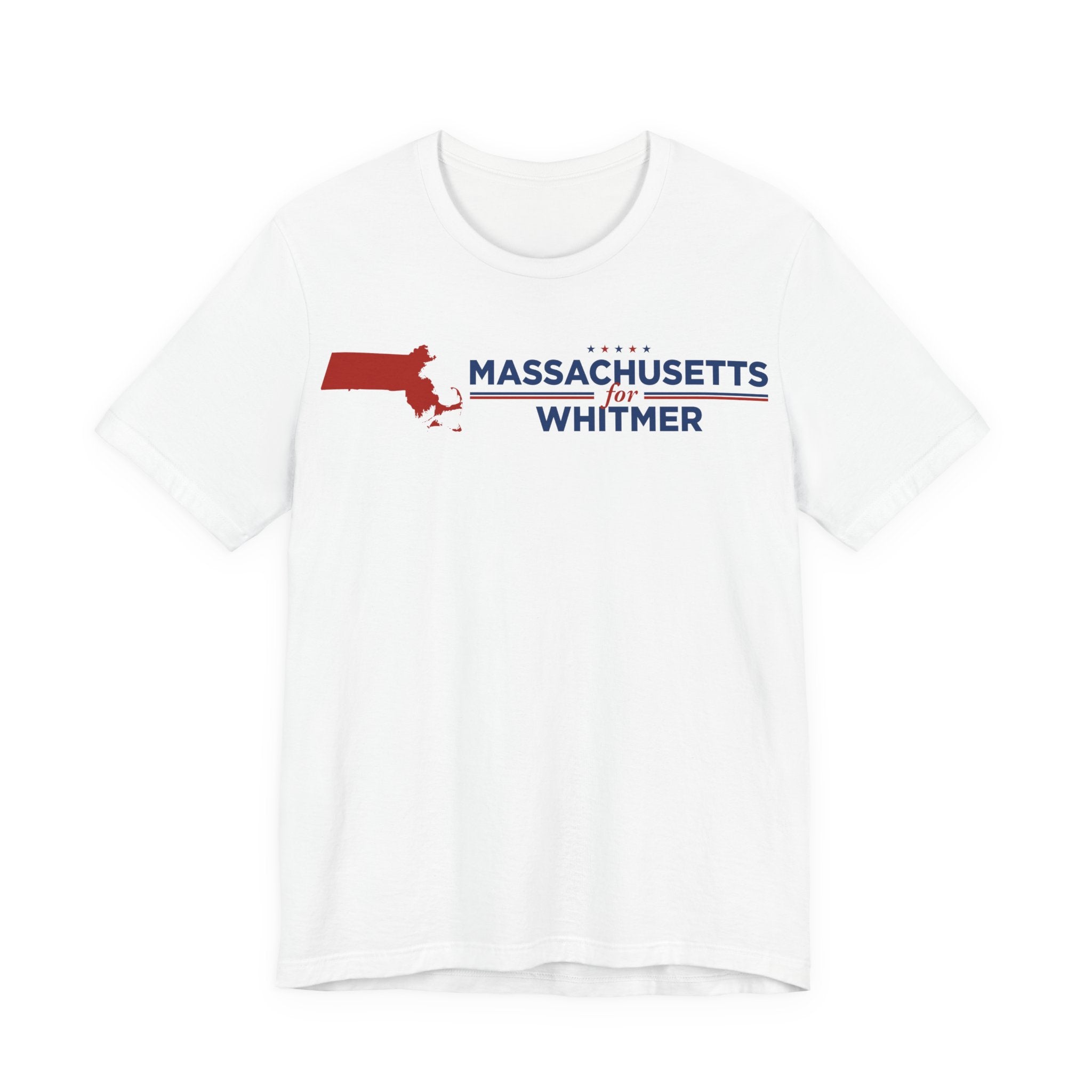 Massachusetts for Gretchen Whitmer for President Campaign T-Shirt 2028