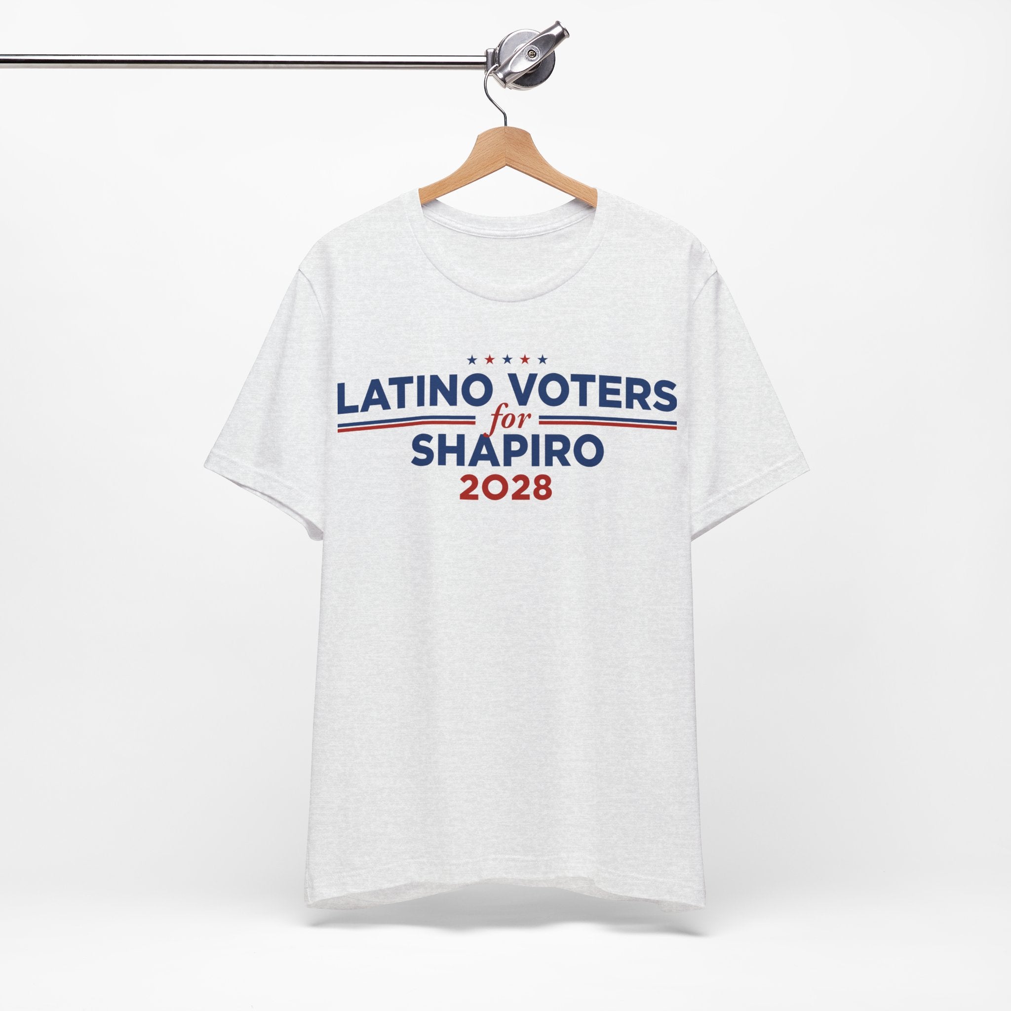 Latino Voters for Josh Shapiro for President Campaign T-Shirt 2028