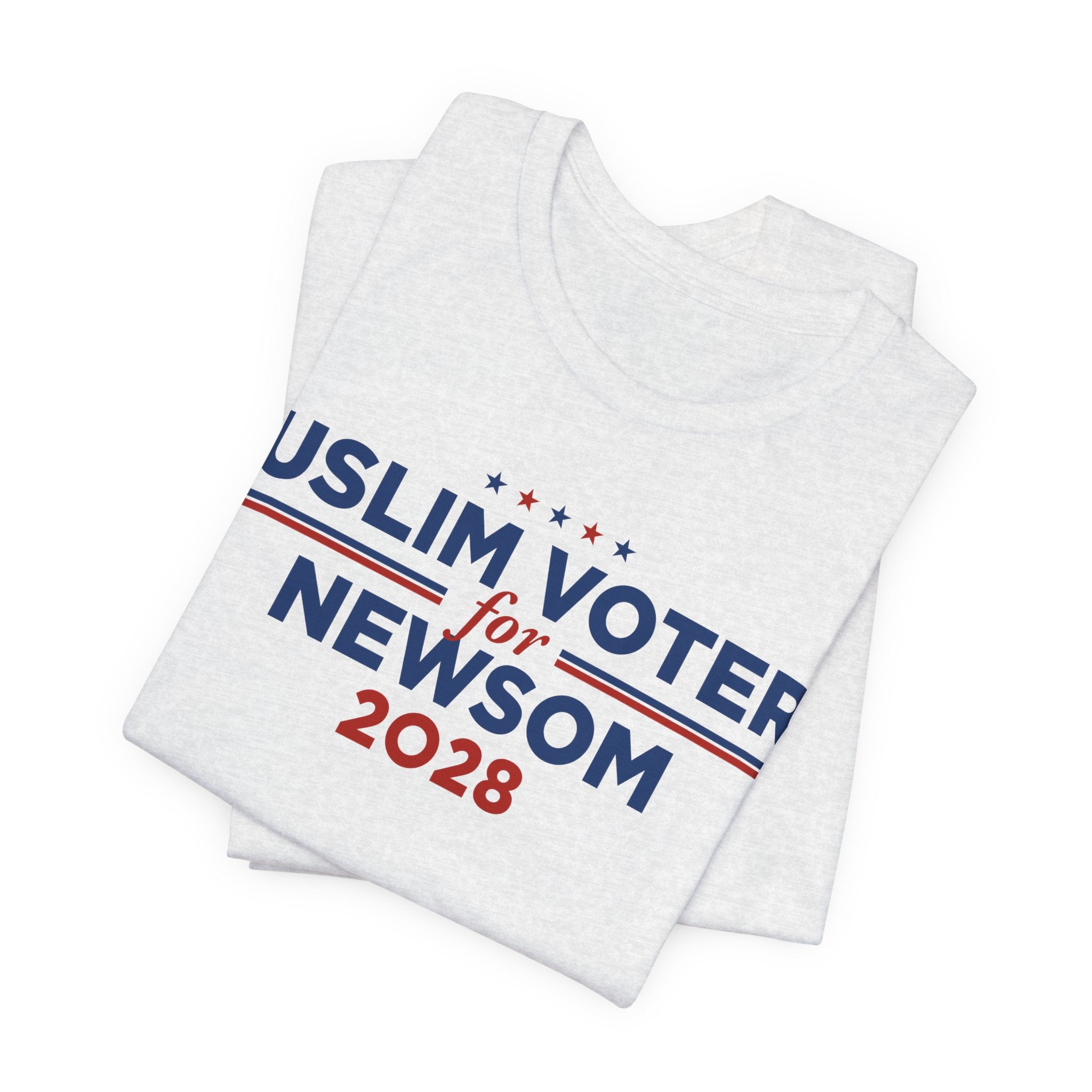Muslim Voters for Gavin Newsom for President Campaign T-Shirt 2028