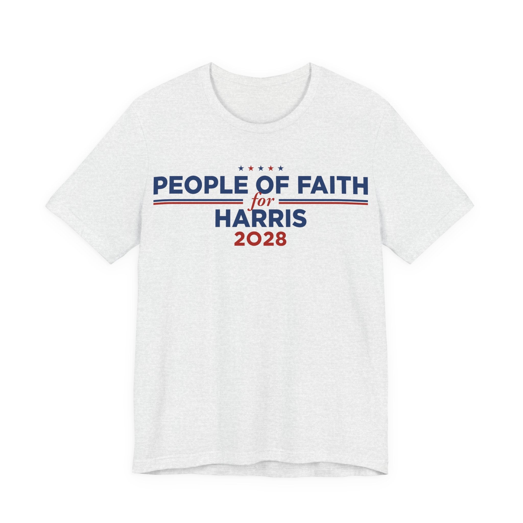 People of Faith for Kamala Harris for President Campaign T-Shirt 2028