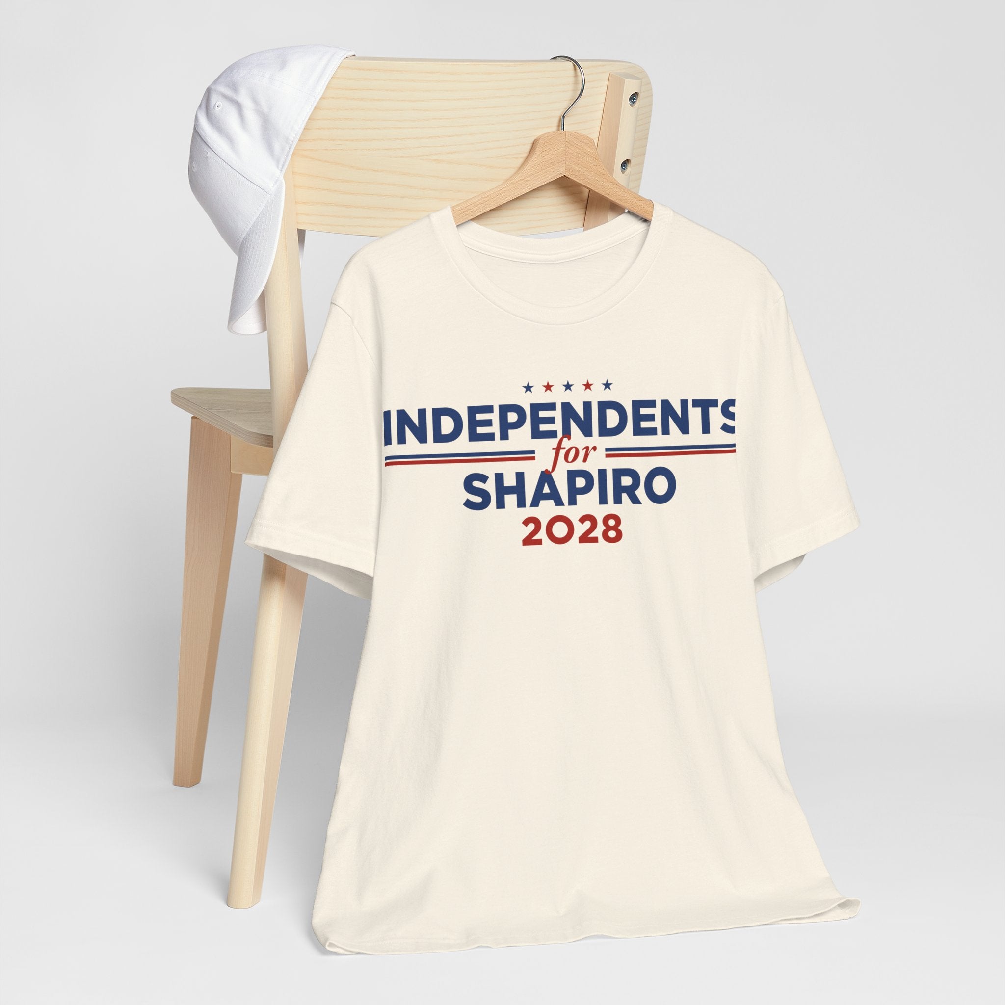 Independents for Josh Shapiro for President Campaign T-Shirt 2028