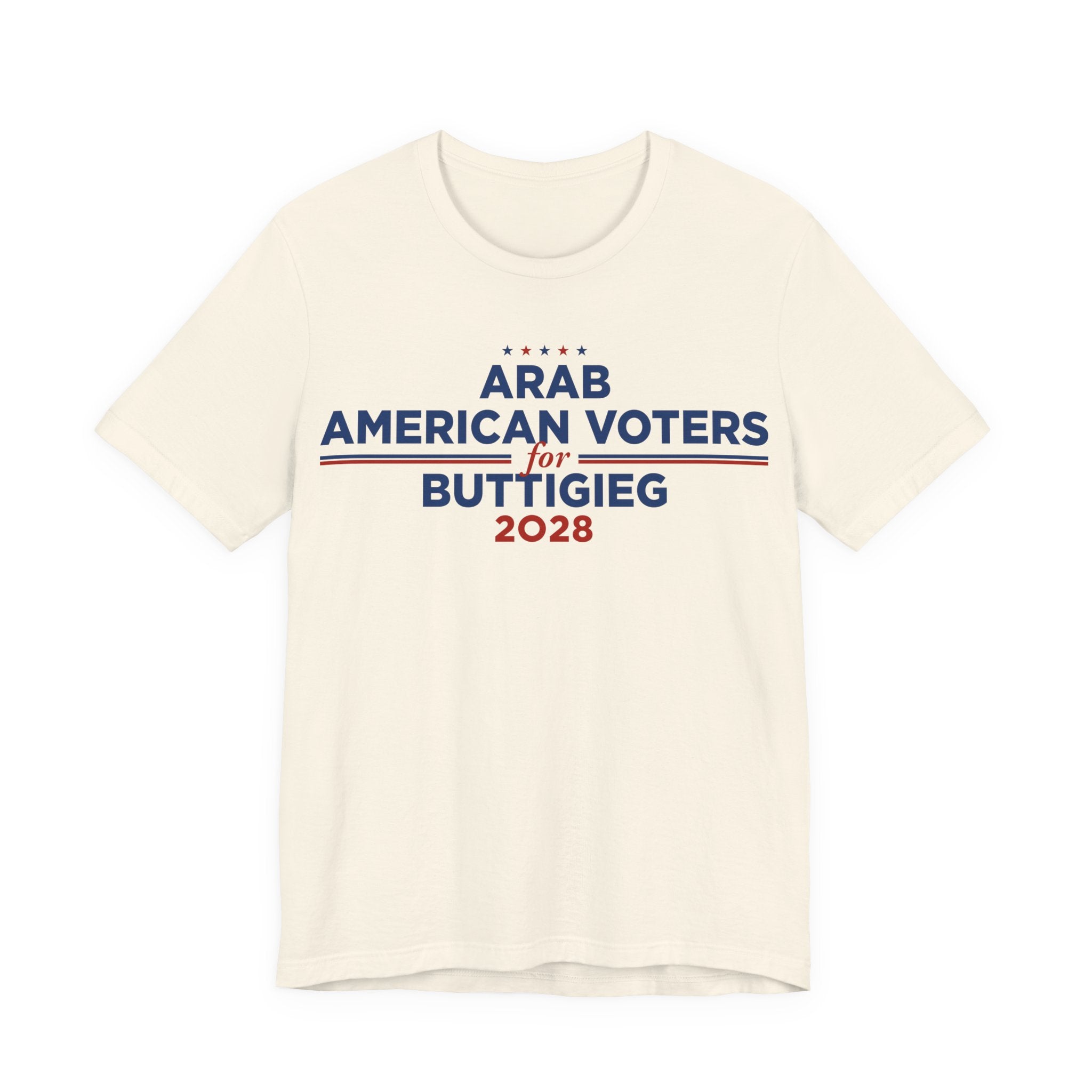 Arab American Voters for Pete Buttigieg for President Campaign T-Shirt 2028