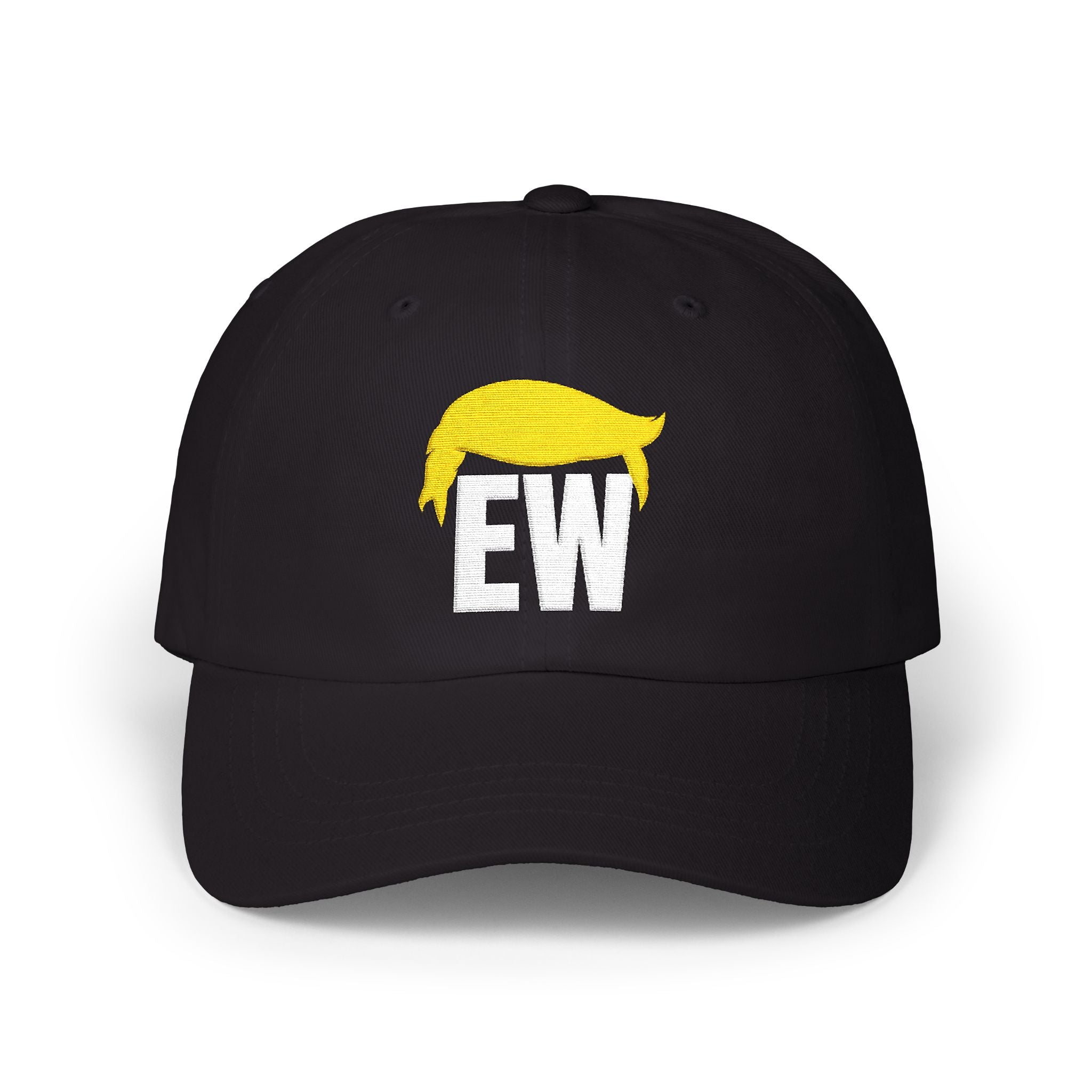 EW Embroidered Classic Dad Cap — Funny Political Statement Baseball Cap