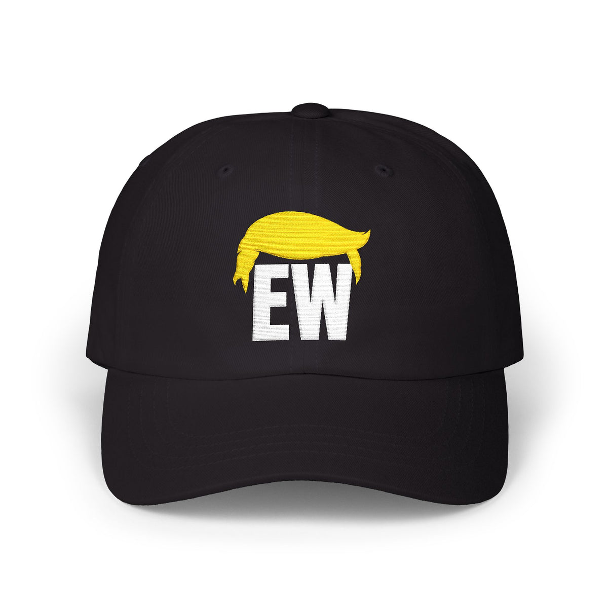 EW Embroidered Classic Dad Cap — Funny Political Statement Baseball Cap