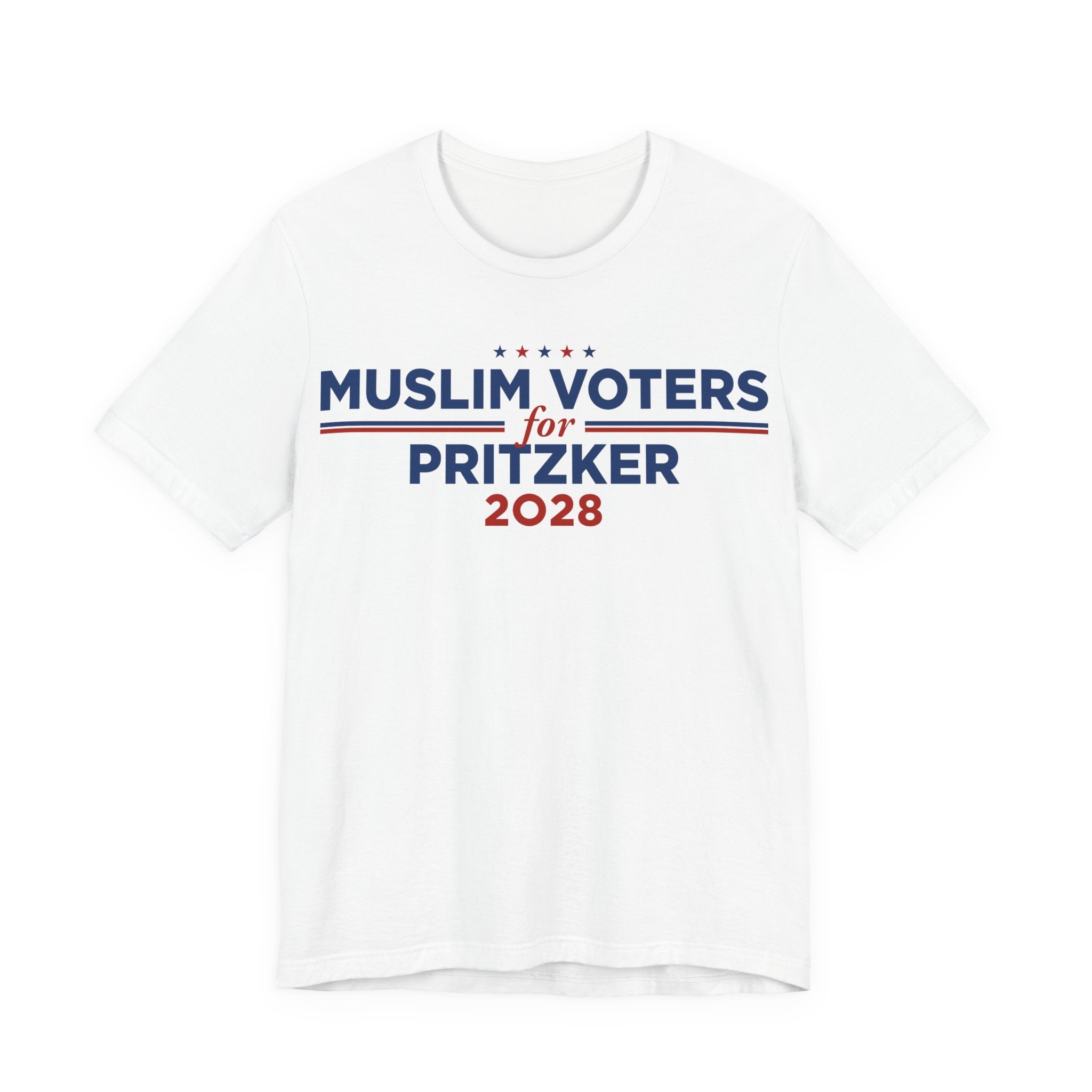 Muslim Voters for J.B. Pritzker for President Campaign T-Shirt 2028