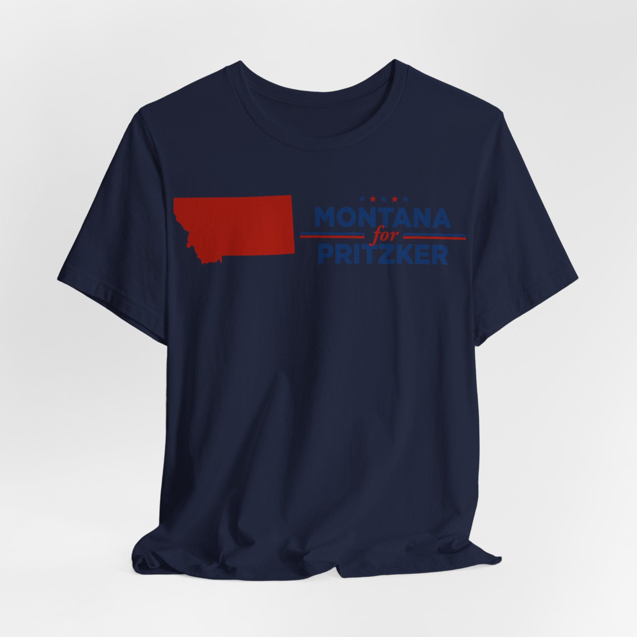 Montana for J.B. Pritzker for President Campaign T-Shirt 2028