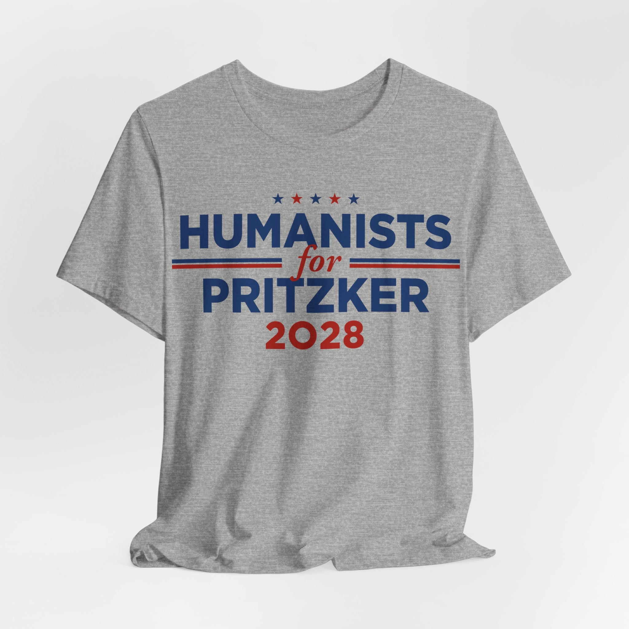 Humanists for J.B. Pritzker for President Campaign T-Shirt 2028