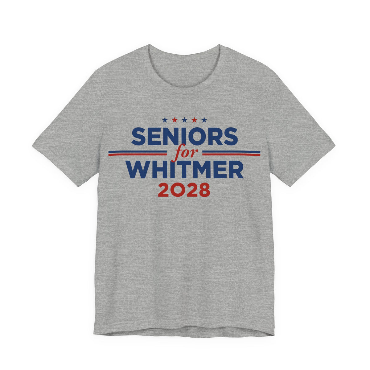 Seniors for Gretchen Whitmer for President Campaign T-Shirt 2028