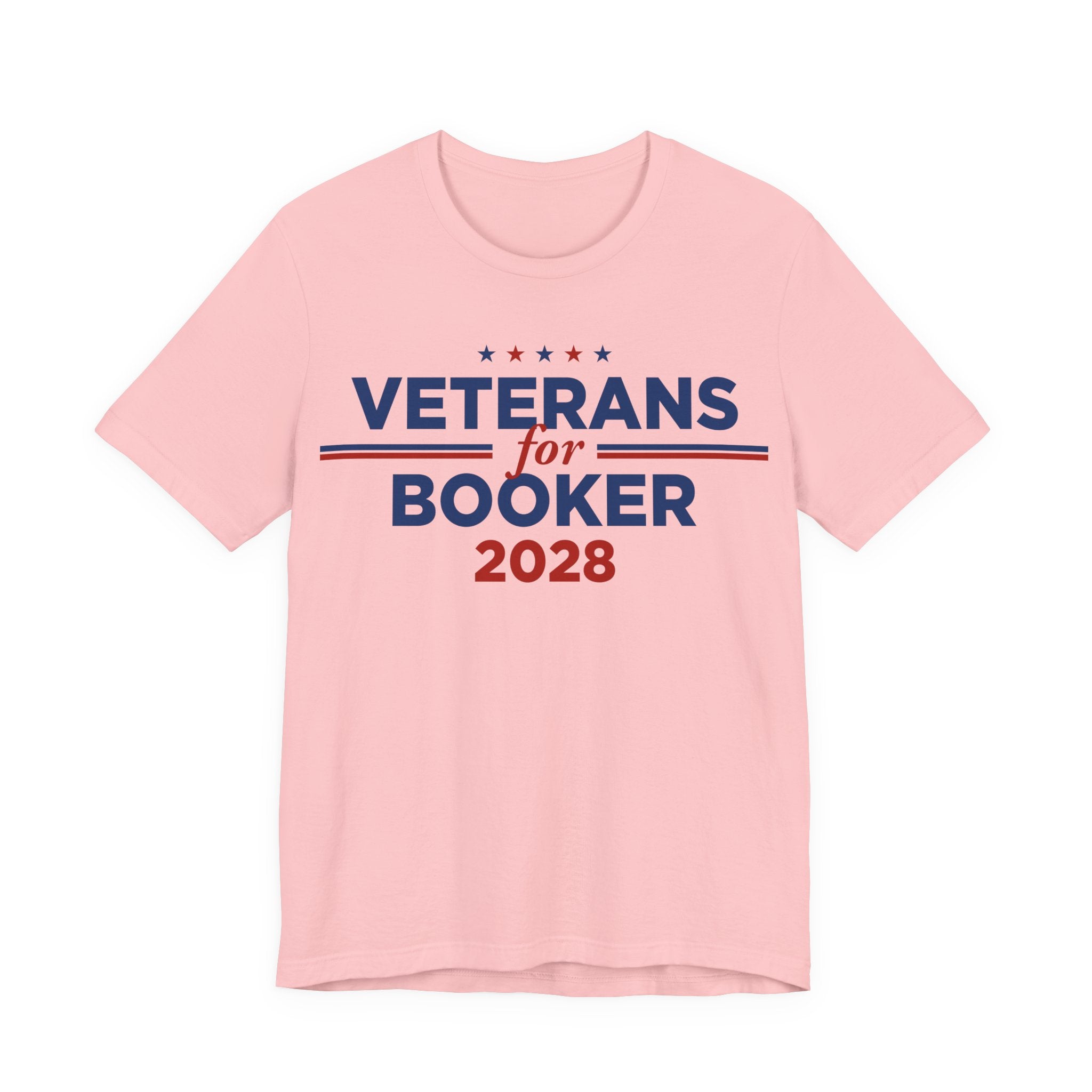 Veterans for Cory Booker for President Campaign T-Shirt 2028