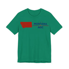 Montana for AOC for President Campaign T-Shirt 2028