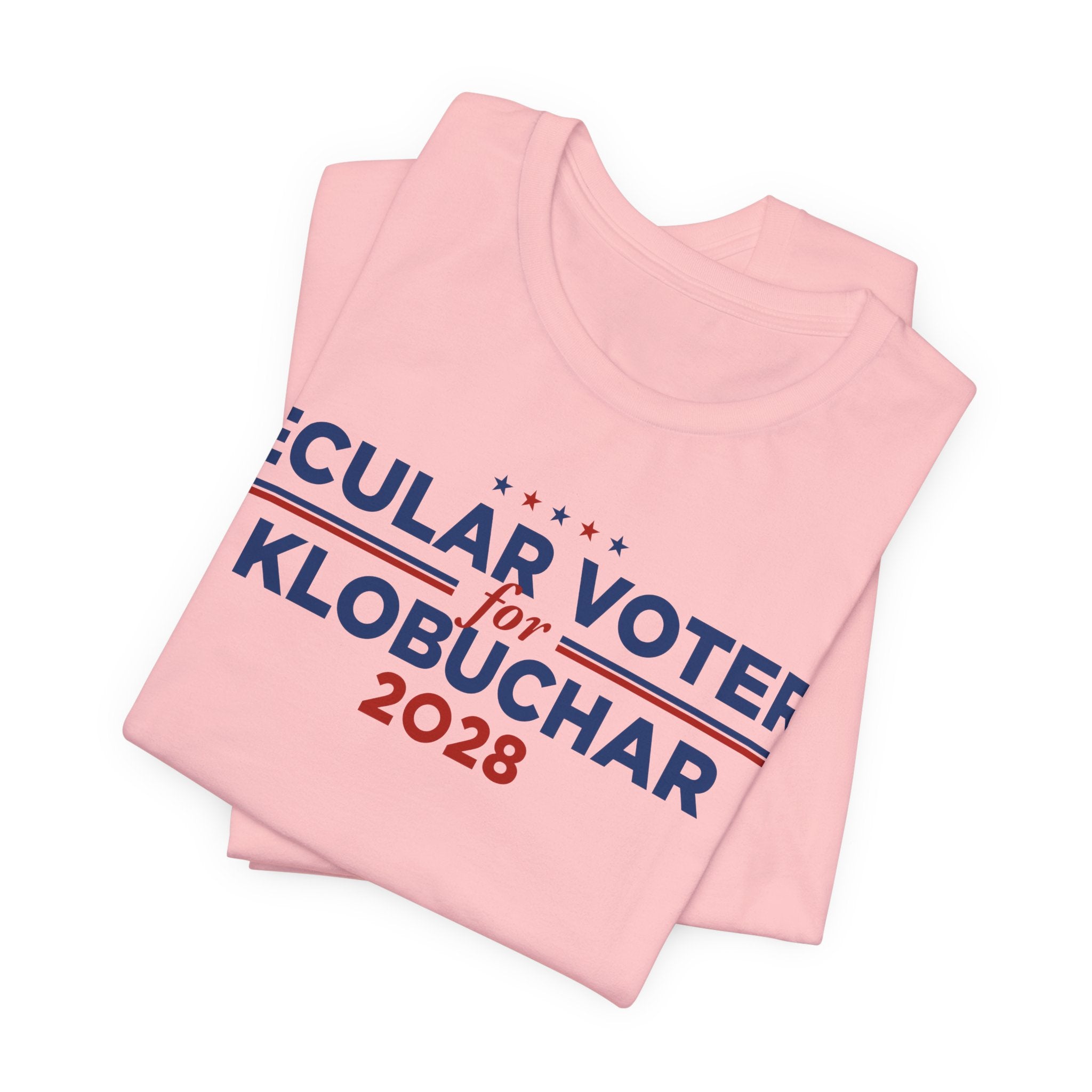 Secular Voters for Amy Klobuchar for President Campaign T-Shirt 2028