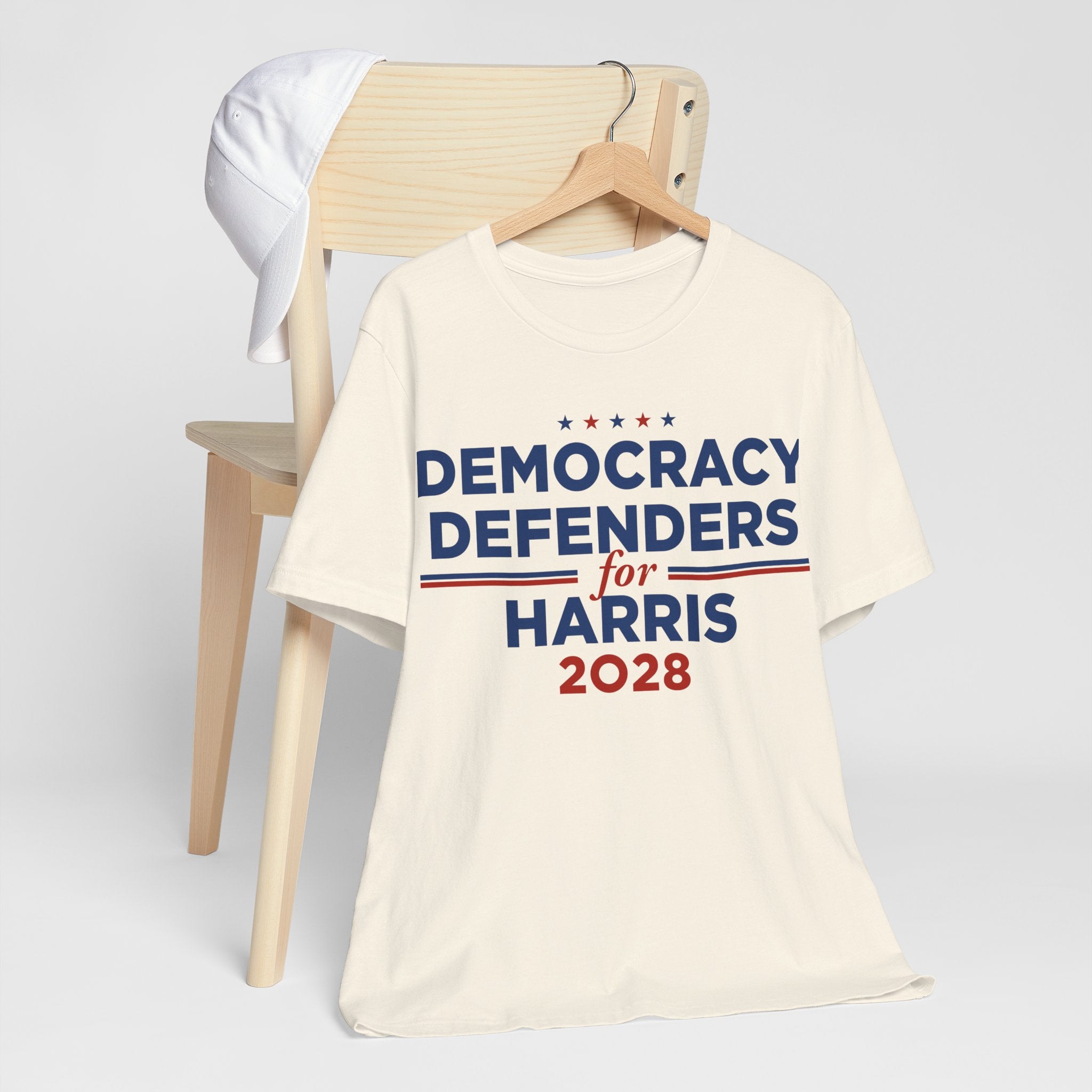 Democracy Defenders for Kamala Harris for President Campaign T-Shirt 2028