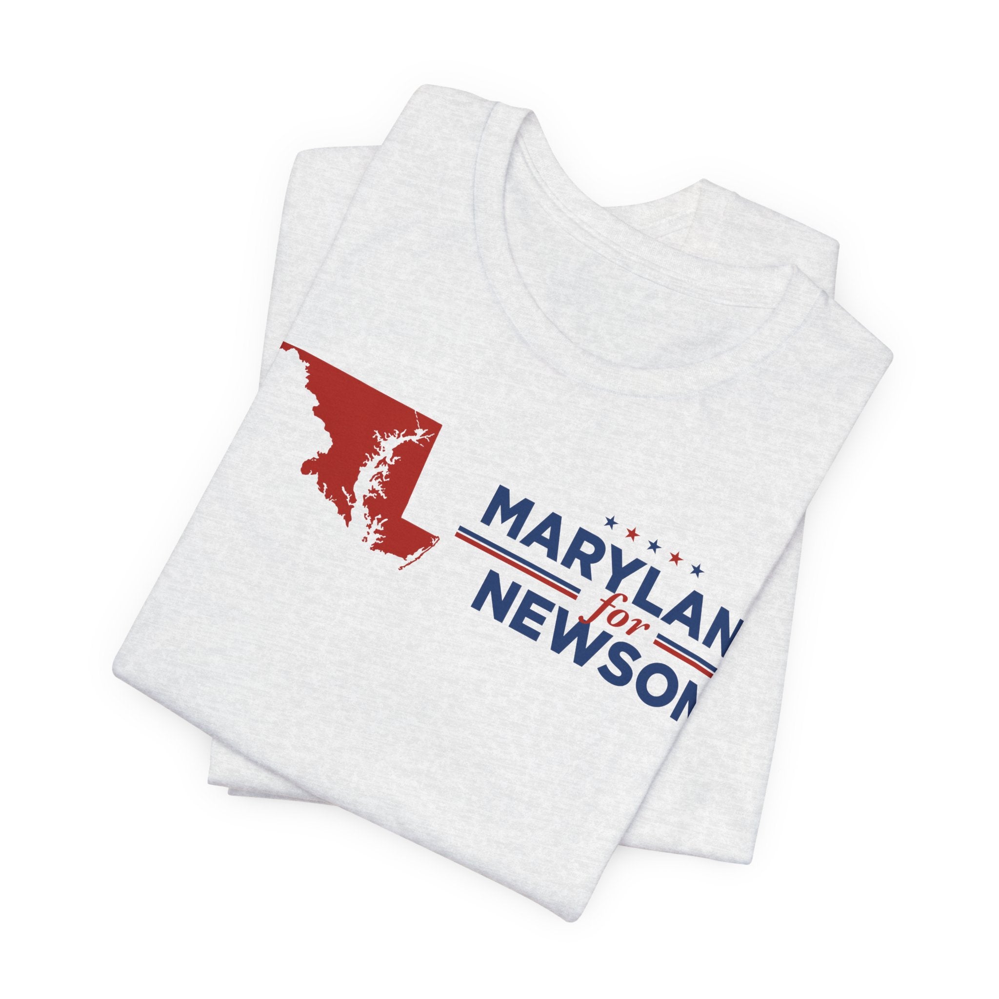 Maryland for Gavin Newsom for President Campaign T-Shirt 2028