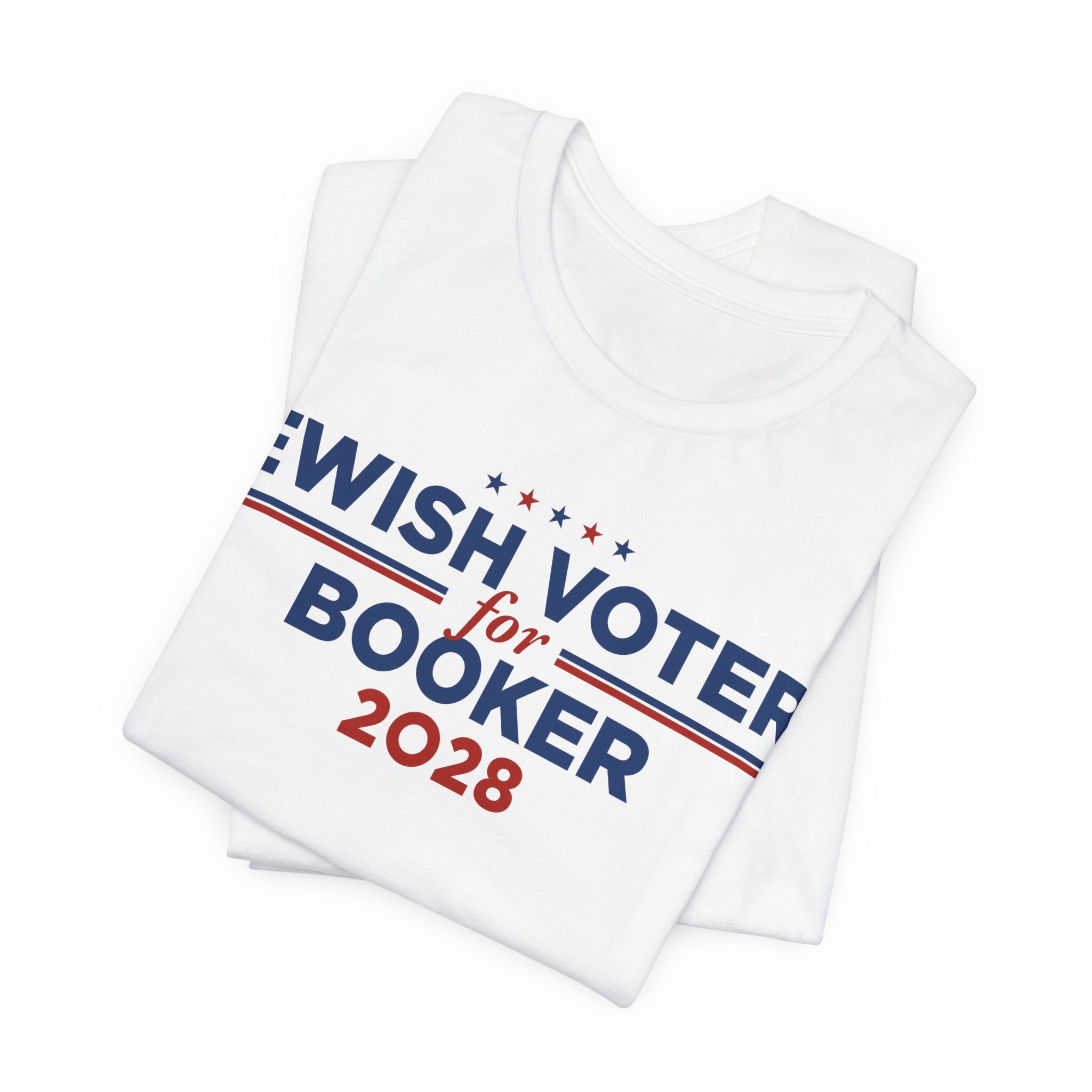 Jewish Voters for Cory Booker for President Campaign T-Shirt 2028