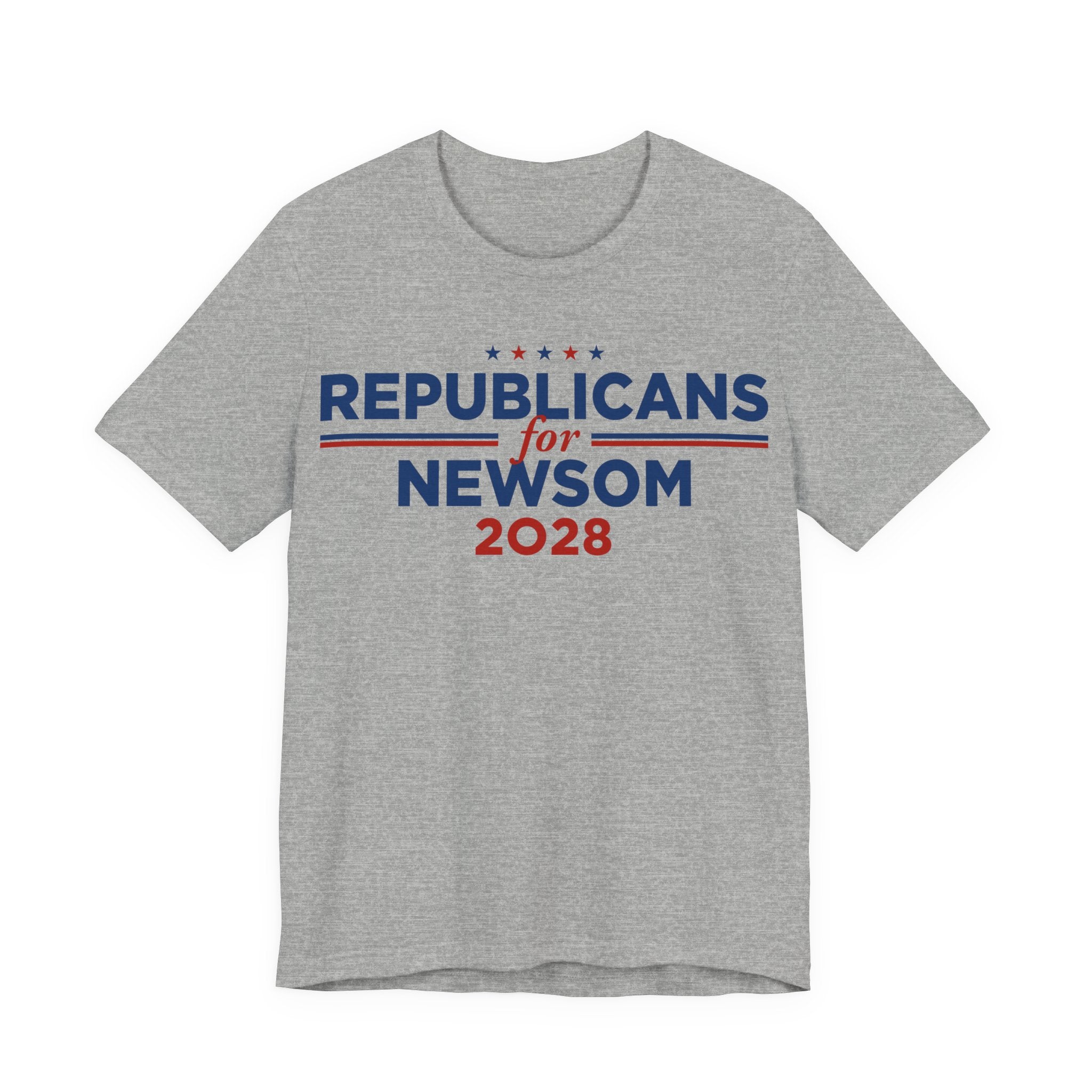 Republicans for Gavin Newsom for President Campaign T-Shirt 2028