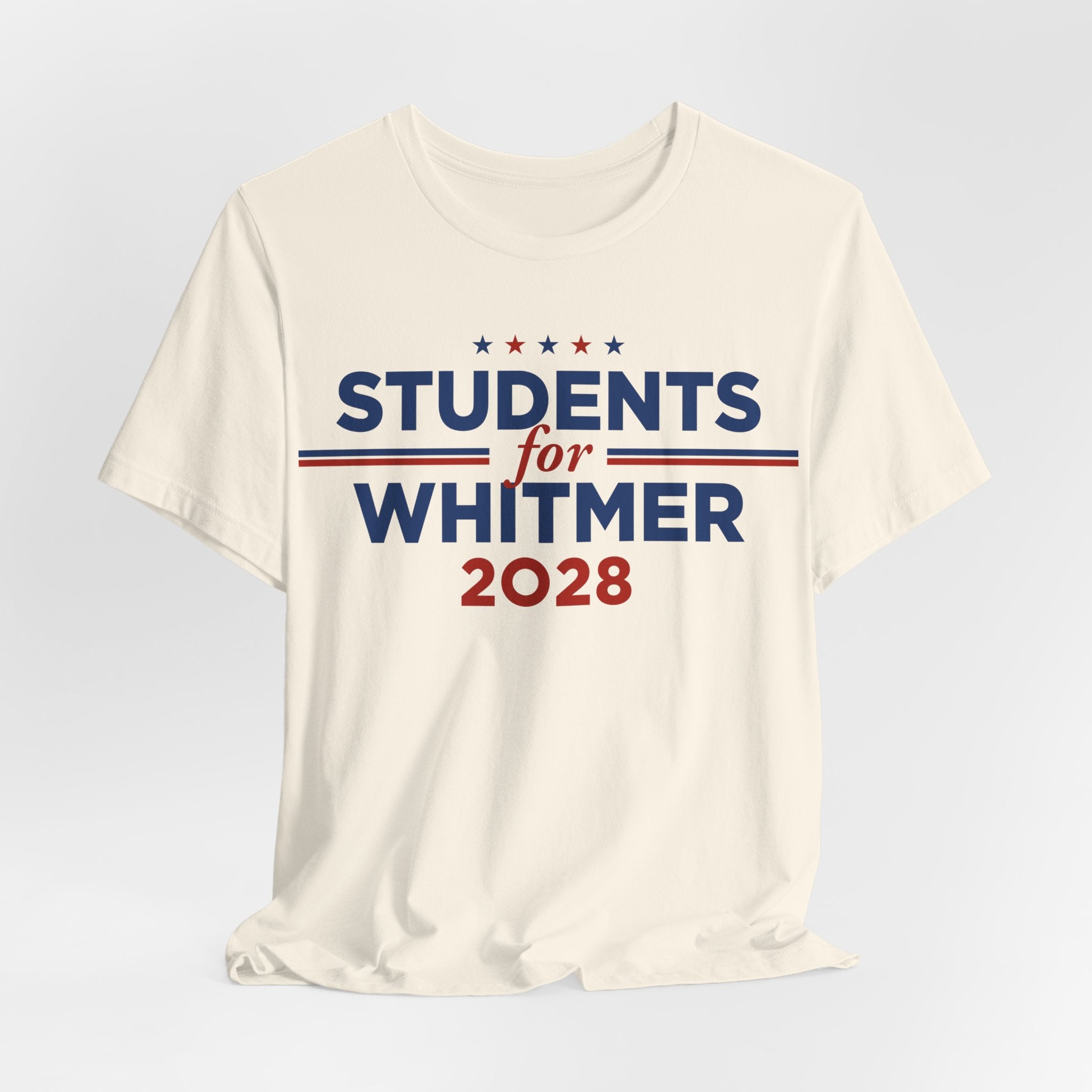Students for Gretchen Whitmer for President Campaign T-Shirt 2028