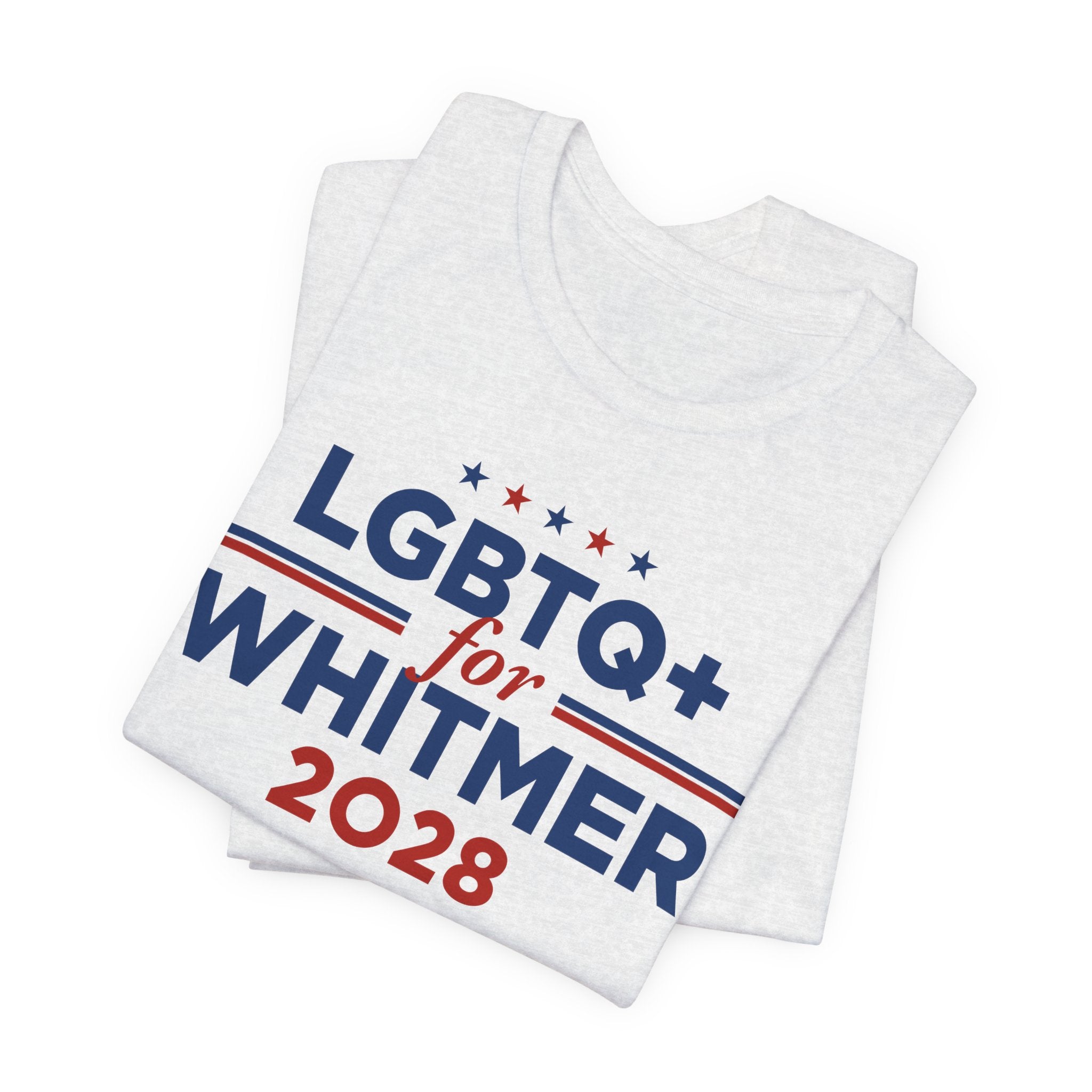 LGBTQ+ for Gretchen Whitmer for President Campaign T-Shirt 2028