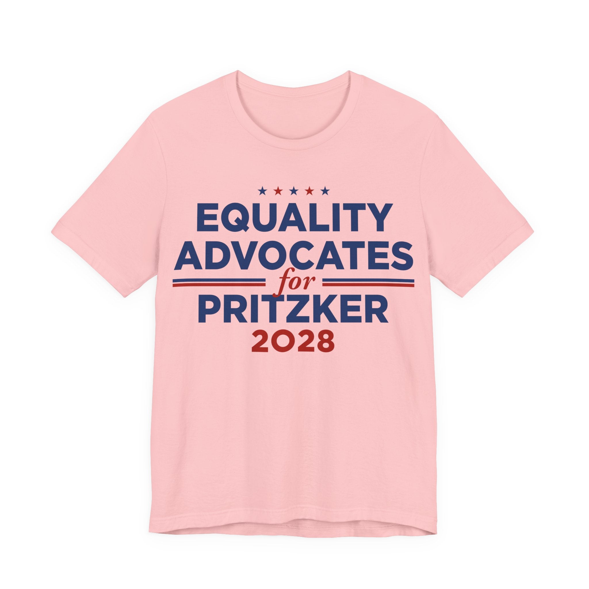Equality Advocates for J.B. Pritzker for President Campaign T-Shirt 2028