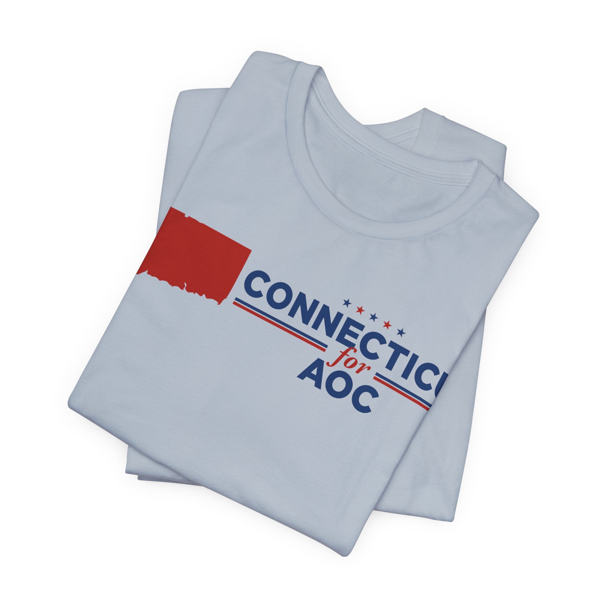 Connecticut for AOC for President Campaign T-Shirt 2028