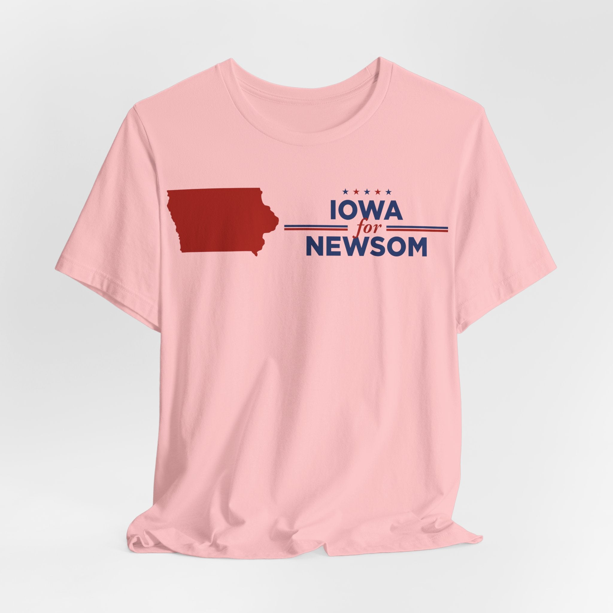 Iowa for Gavin Newsom for President Campaign T-Shirt 2028