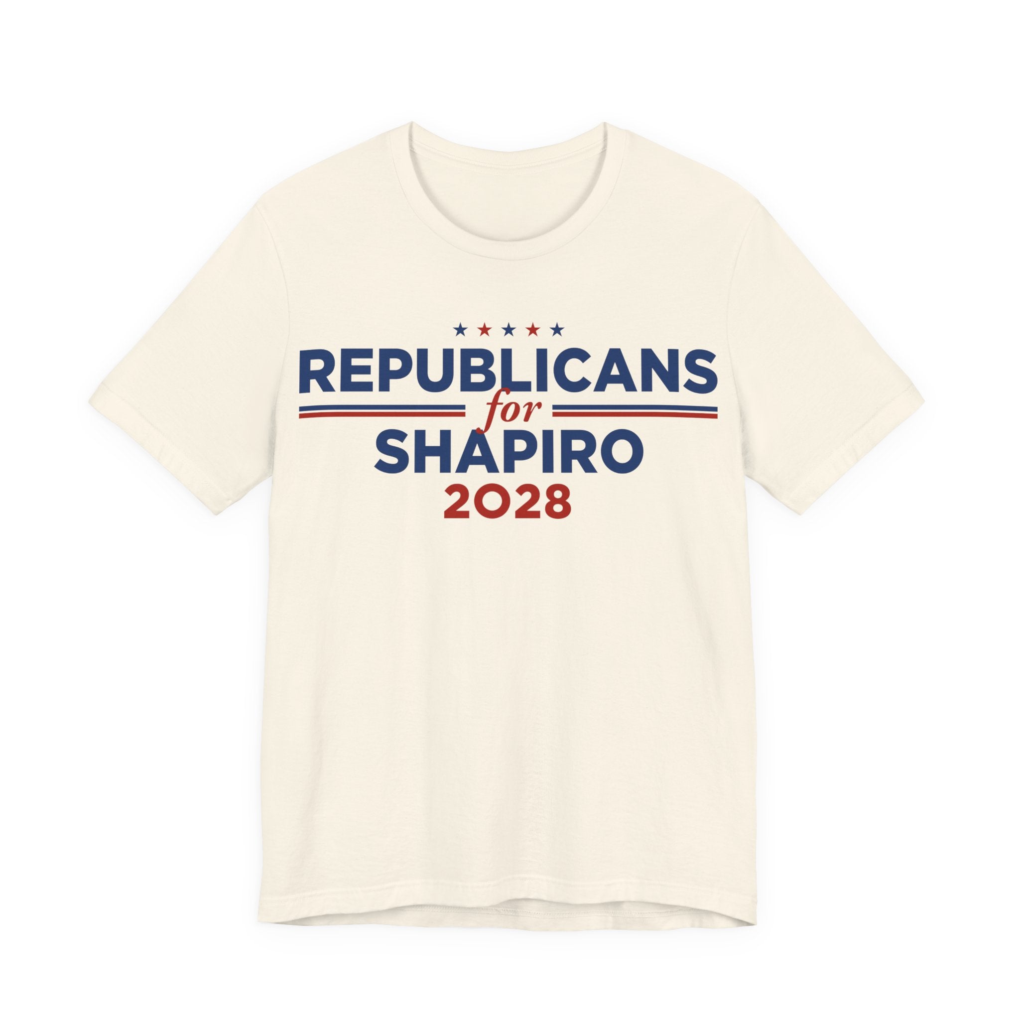 Republicans for Josh Shapiro for President Campaign T-Shirt 2028