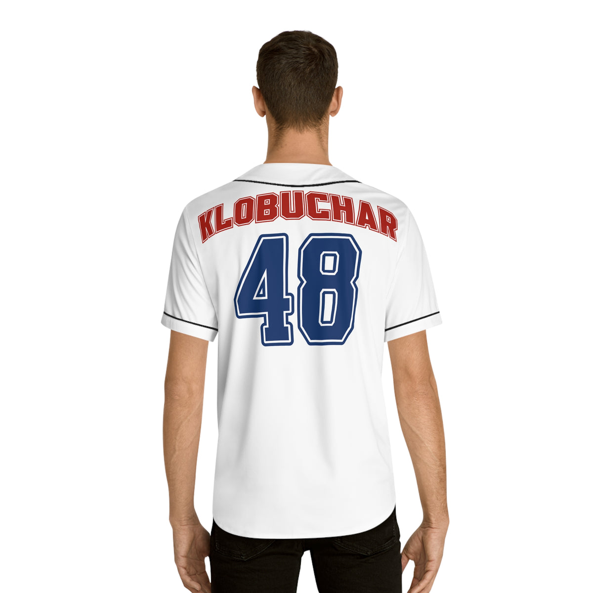 Team Amy Klobuchar for 48th President Baseball Jersey