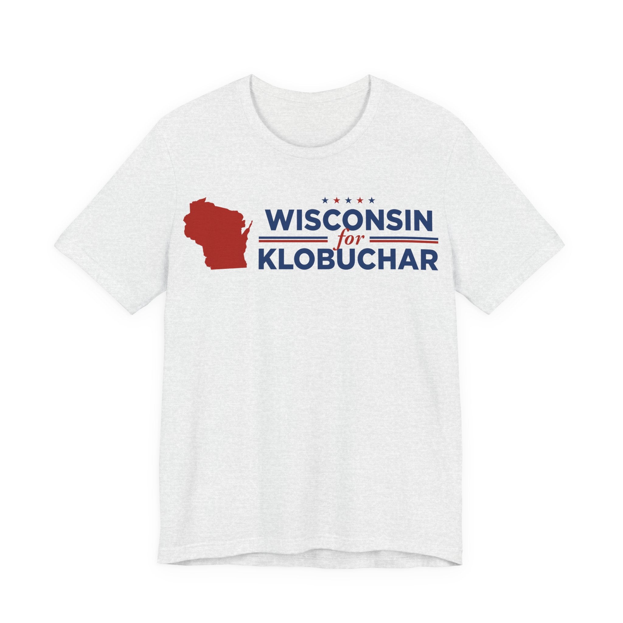 Wisconsin for Amy Klobuchar for President Campaign T-Shirt 2028