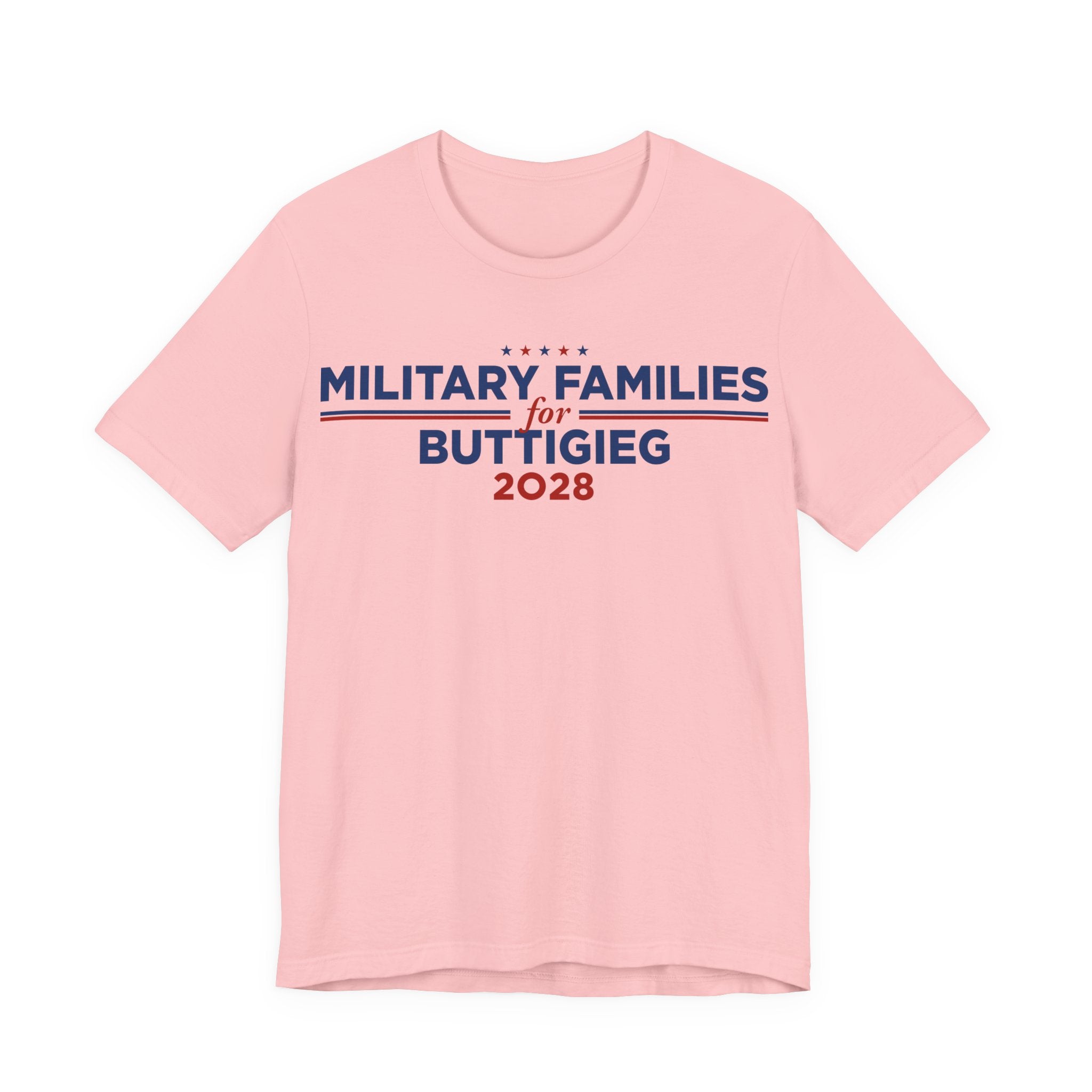 Military Families for Pete Buttigieg for President Campaign T-Shirt 2028