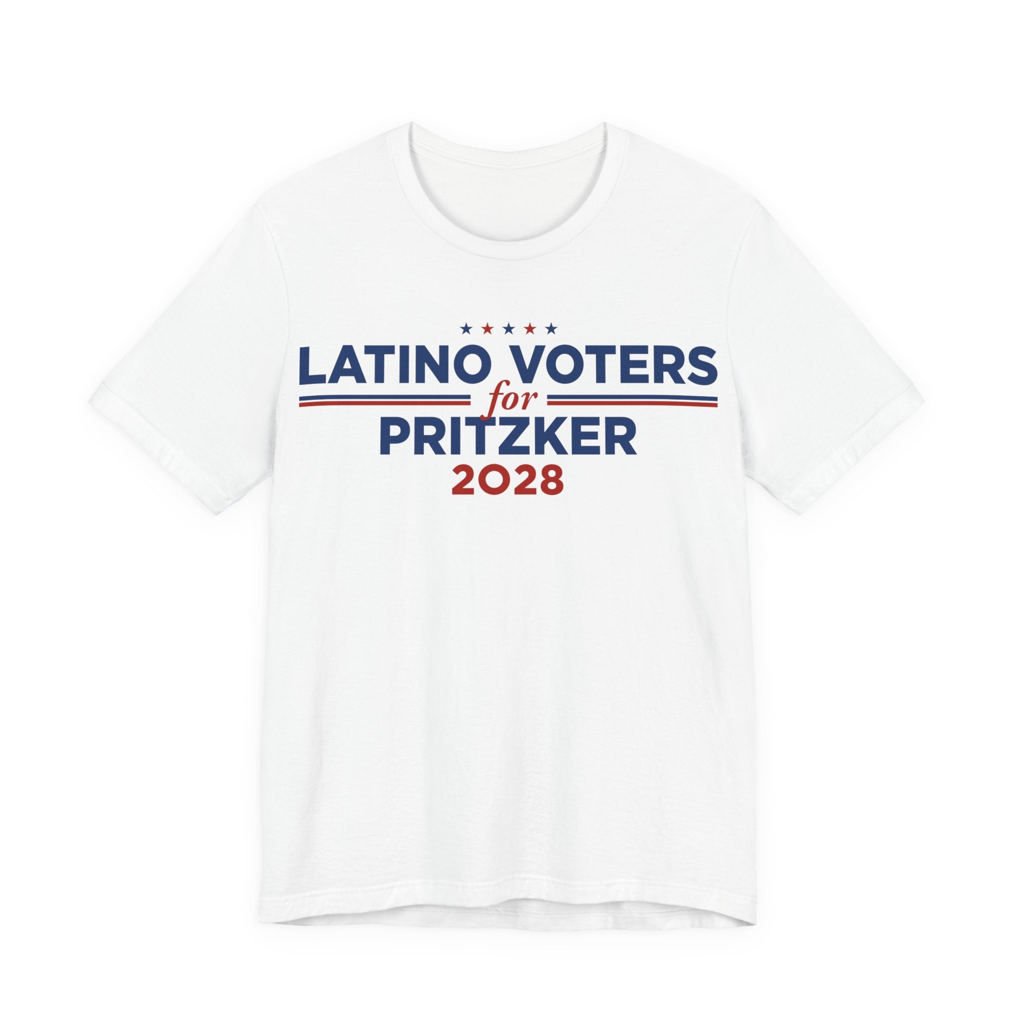 Latino Voters for J.B. Pritzker for President Campaign T-Shirt 2028