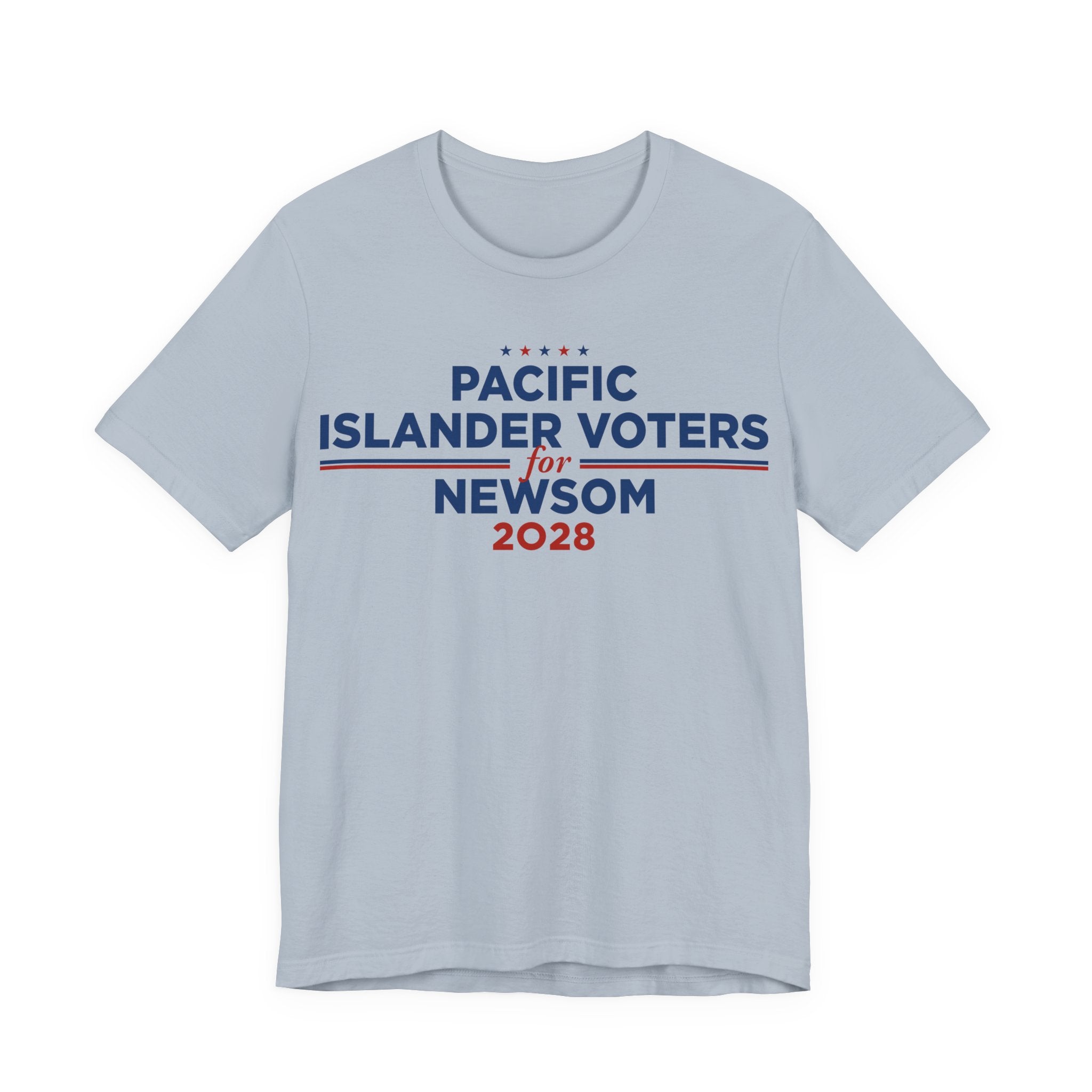 Pacific Islander Voters for Gavin Newsom for President Campaign T-Shirt 2028