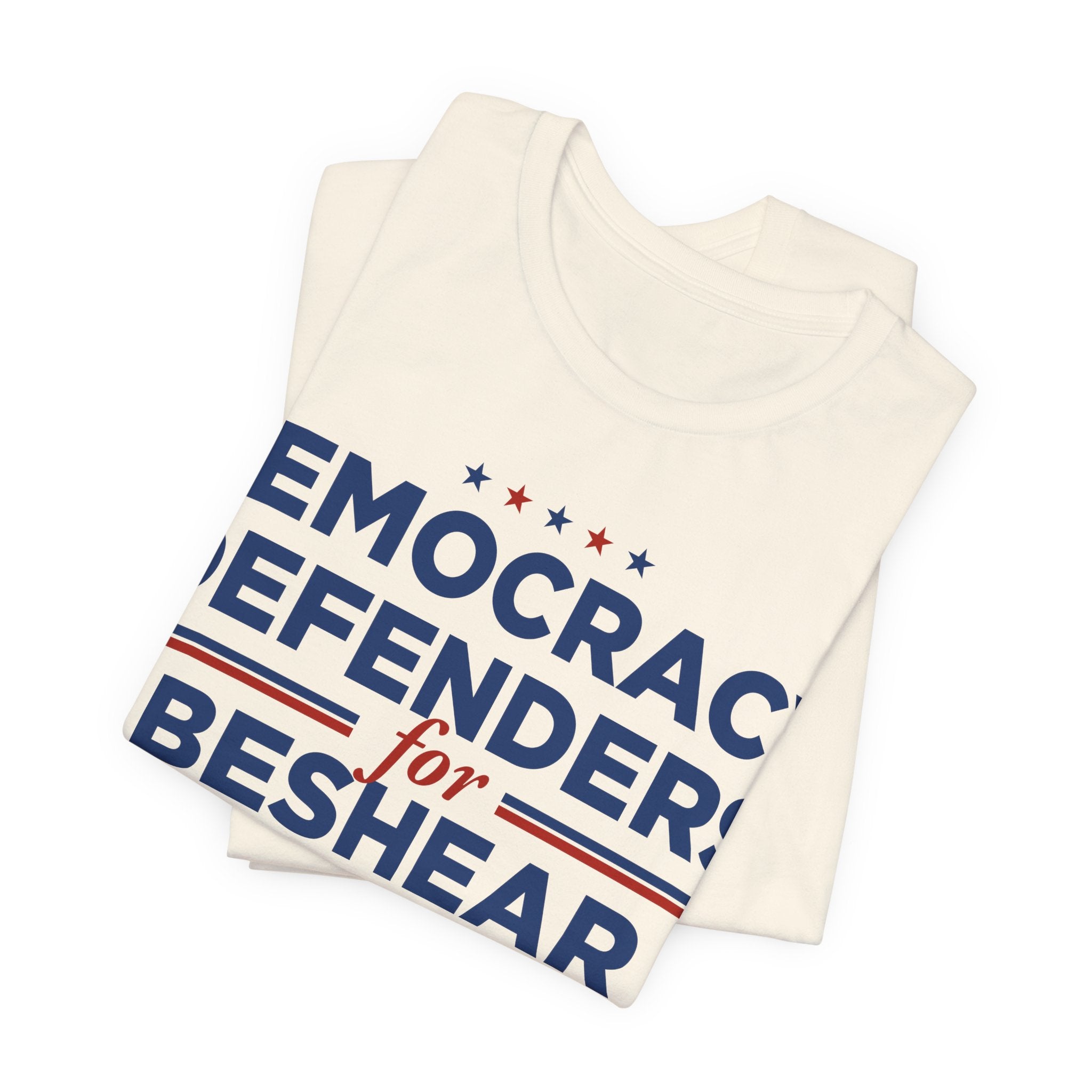 Democracy Defenders for Beshear 2028 T-Shirt | Bella+Canvas 3001 Political Graphic Tee