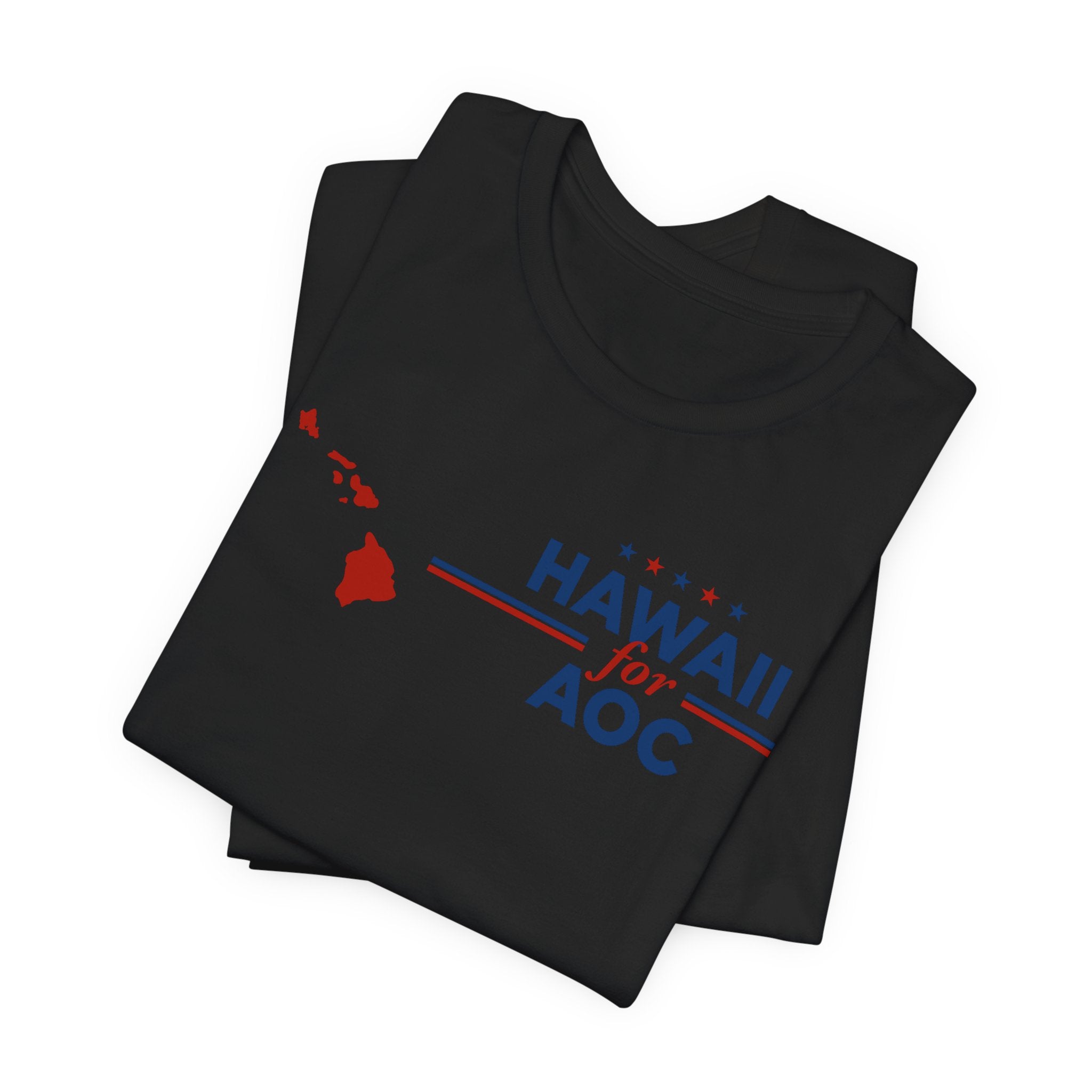 Hawaii for AOC for President Campaign T-Shirt 2028