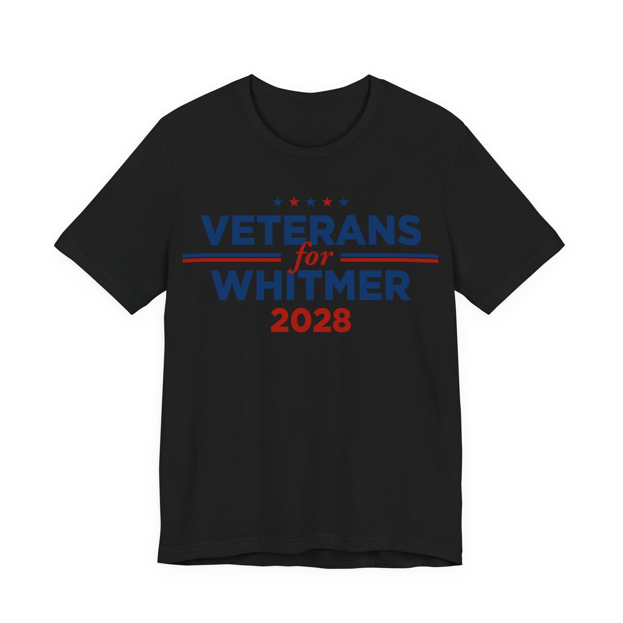 Veterans for Gretchen Whitmer for President Campaign T-Shirt 2028