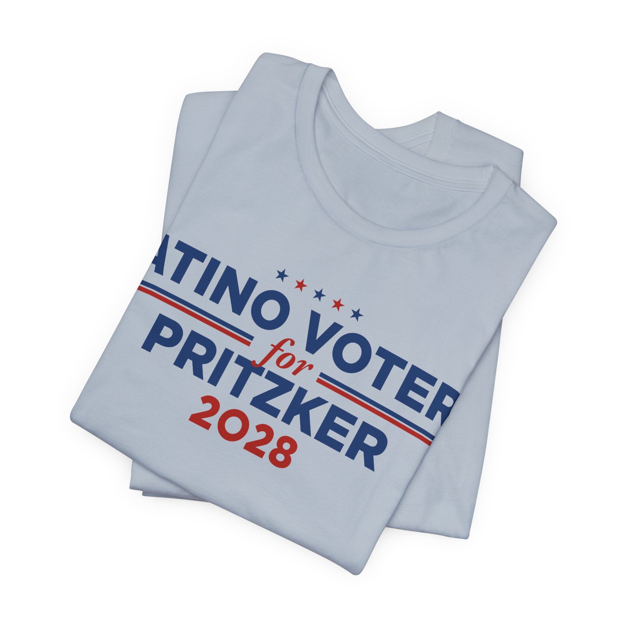 Latino Voters for J.B. Pritzker for President Campaign T-Shirt 2028
