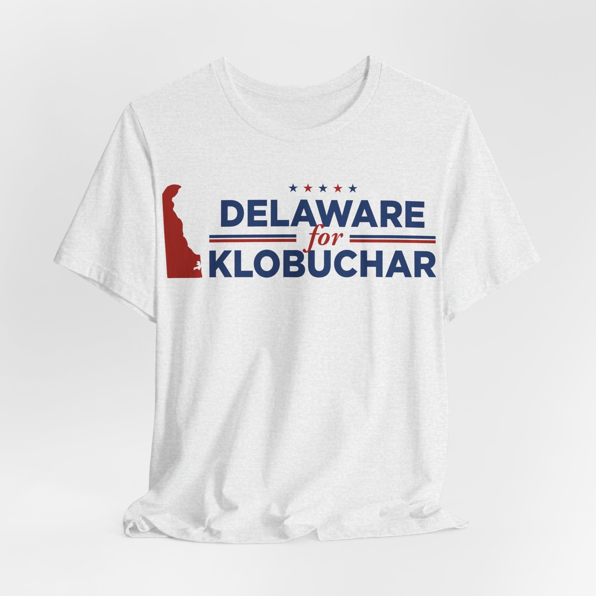 Delaware for Amy Klobuchar for President Campaign T-Shirt 2028