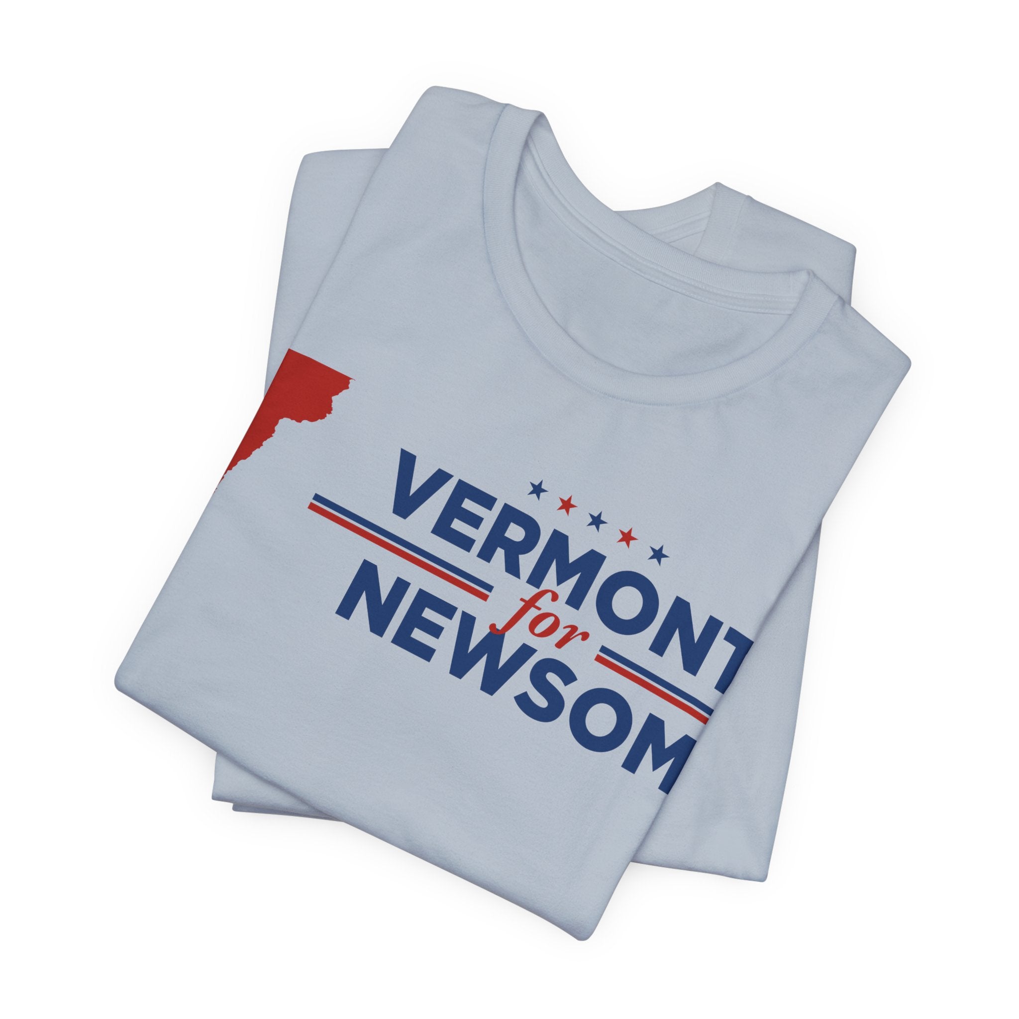 Vermont for Gavin Newsom for President Campaign T-Shirt 2028