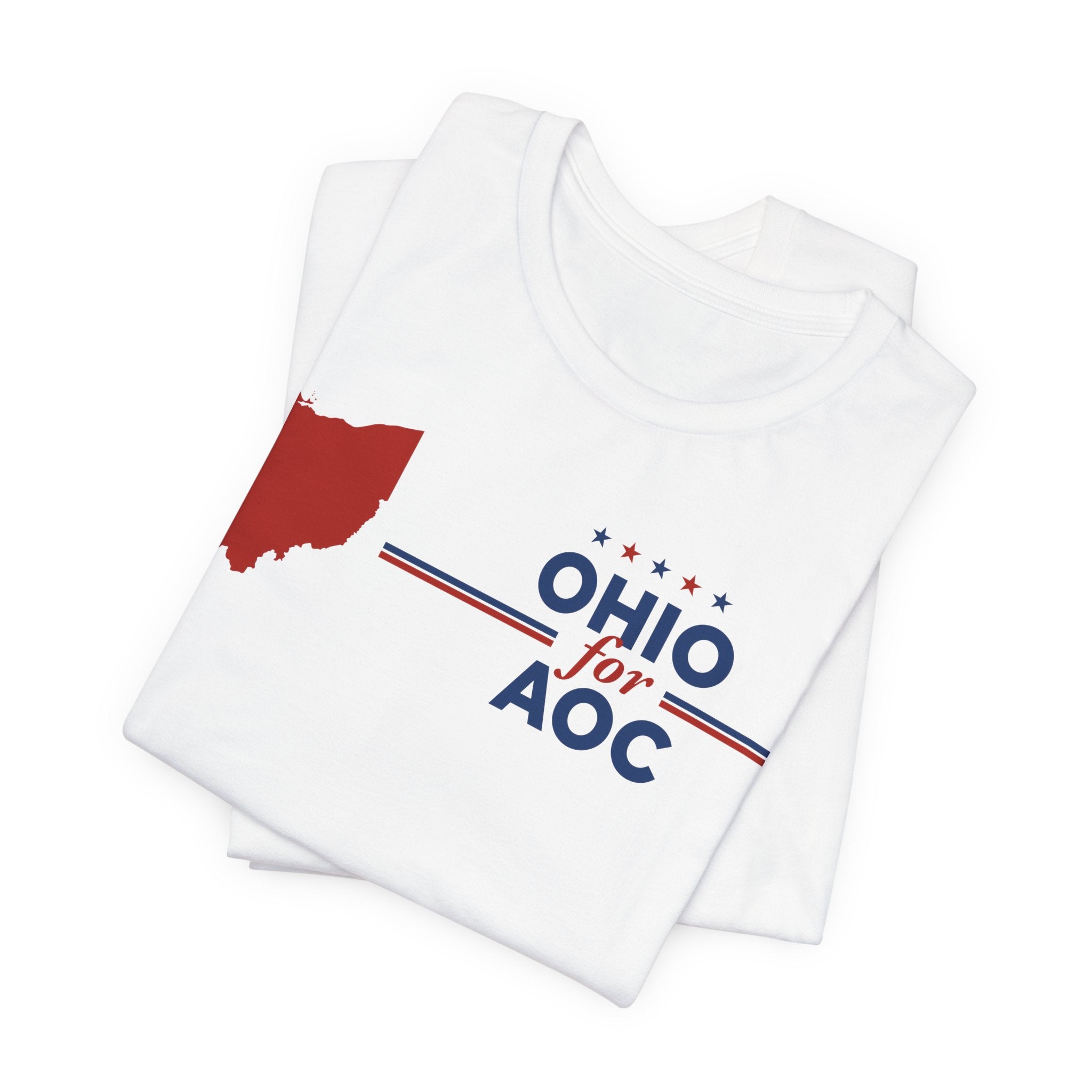 Ohio for AOC for President Campaign T-Shirt 2028