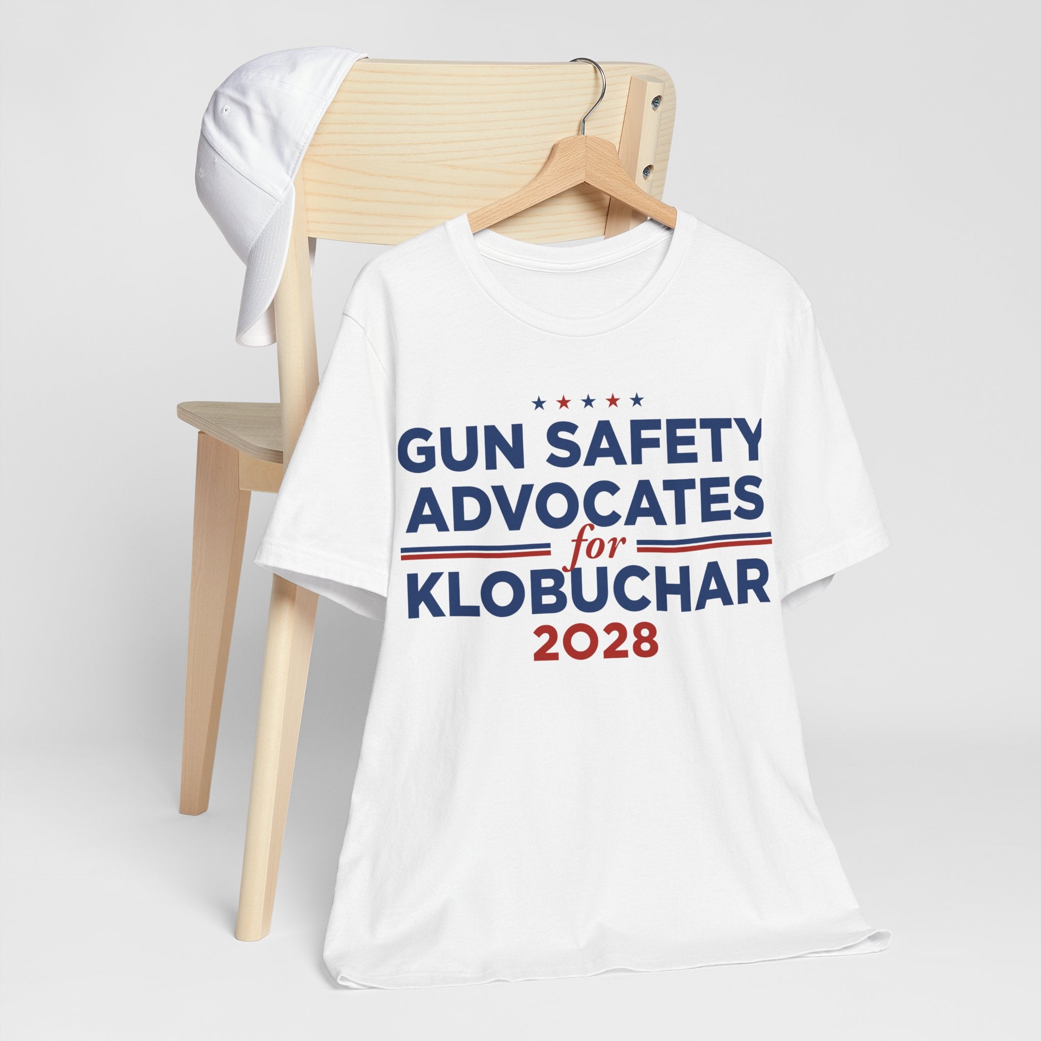 Gun Safety Advocates for Amy Klobuchar for President Campaign T-Shirt 2028