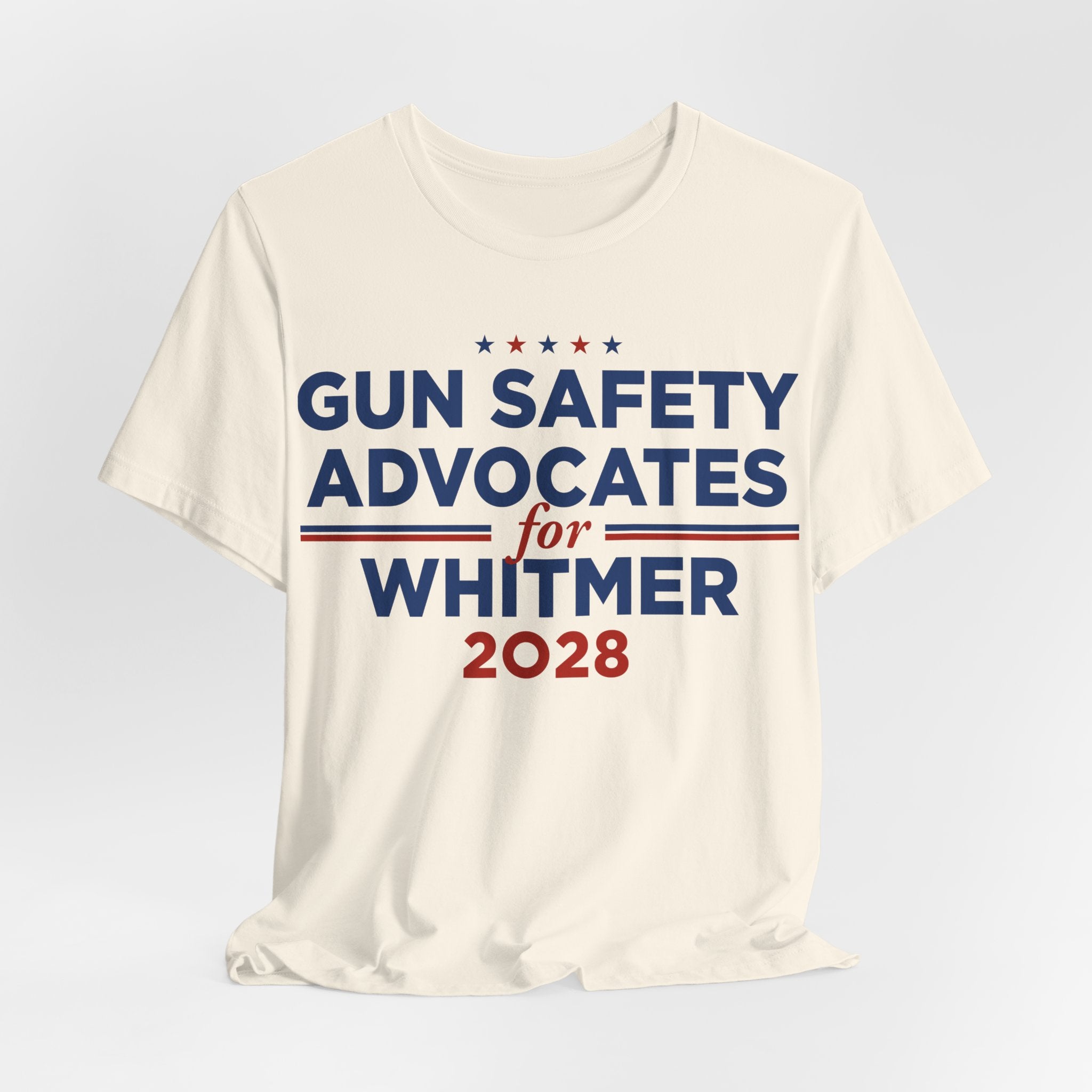 Gun Safety Advocates for Gretchen Whitmer for President Campaign T-Shirt 2028