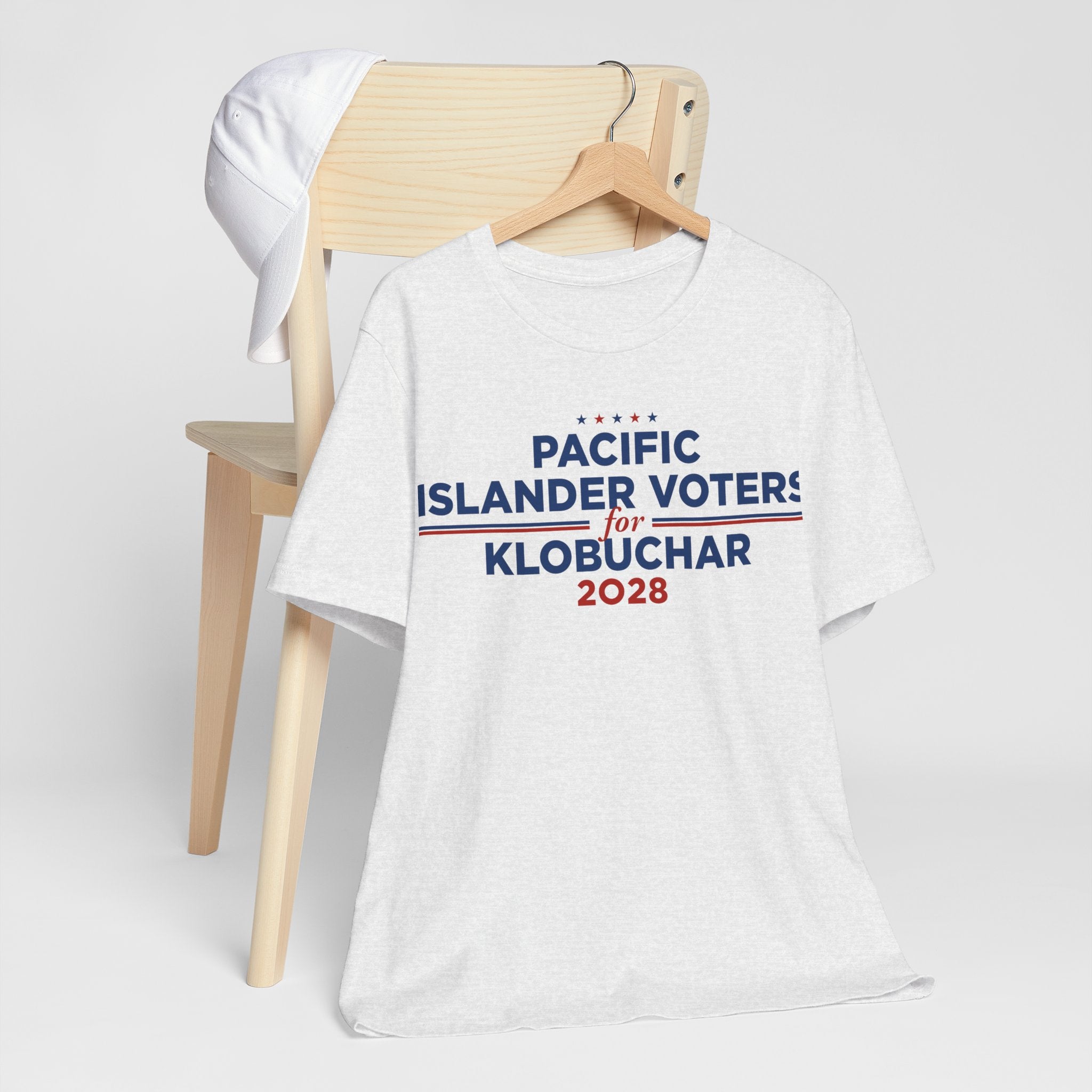 Pacific Islander Voters for Amy Klobuchar for President Campaign T-Shirt 2028