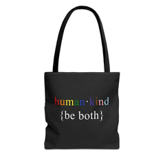 Human Kind Be Both Tote Bag - LGBTQIA Pride Accessory Gift