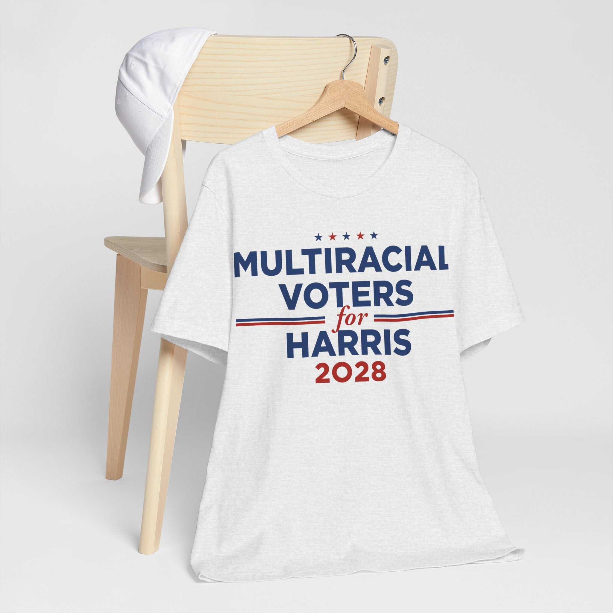 Multiracial Voters for Kamala Harris for President Campaign T-Shirt 2028