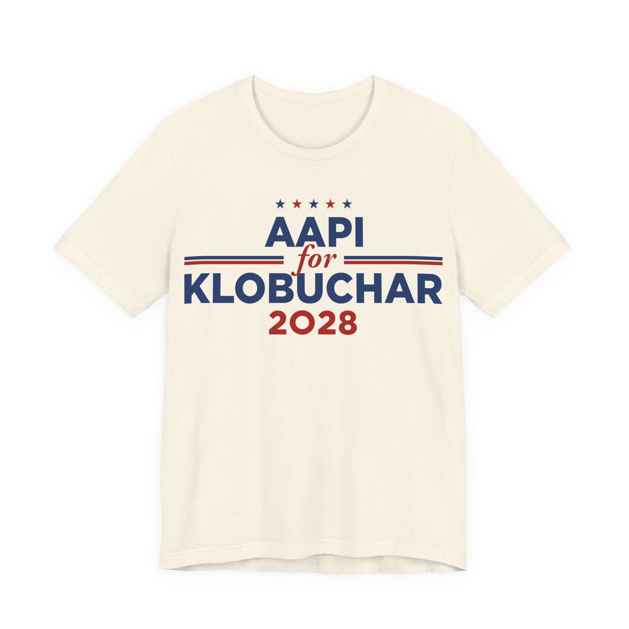 AAPI Asian American and Pacific Islander for Amy Klobuchar Campaign T-Shirt for President 2028