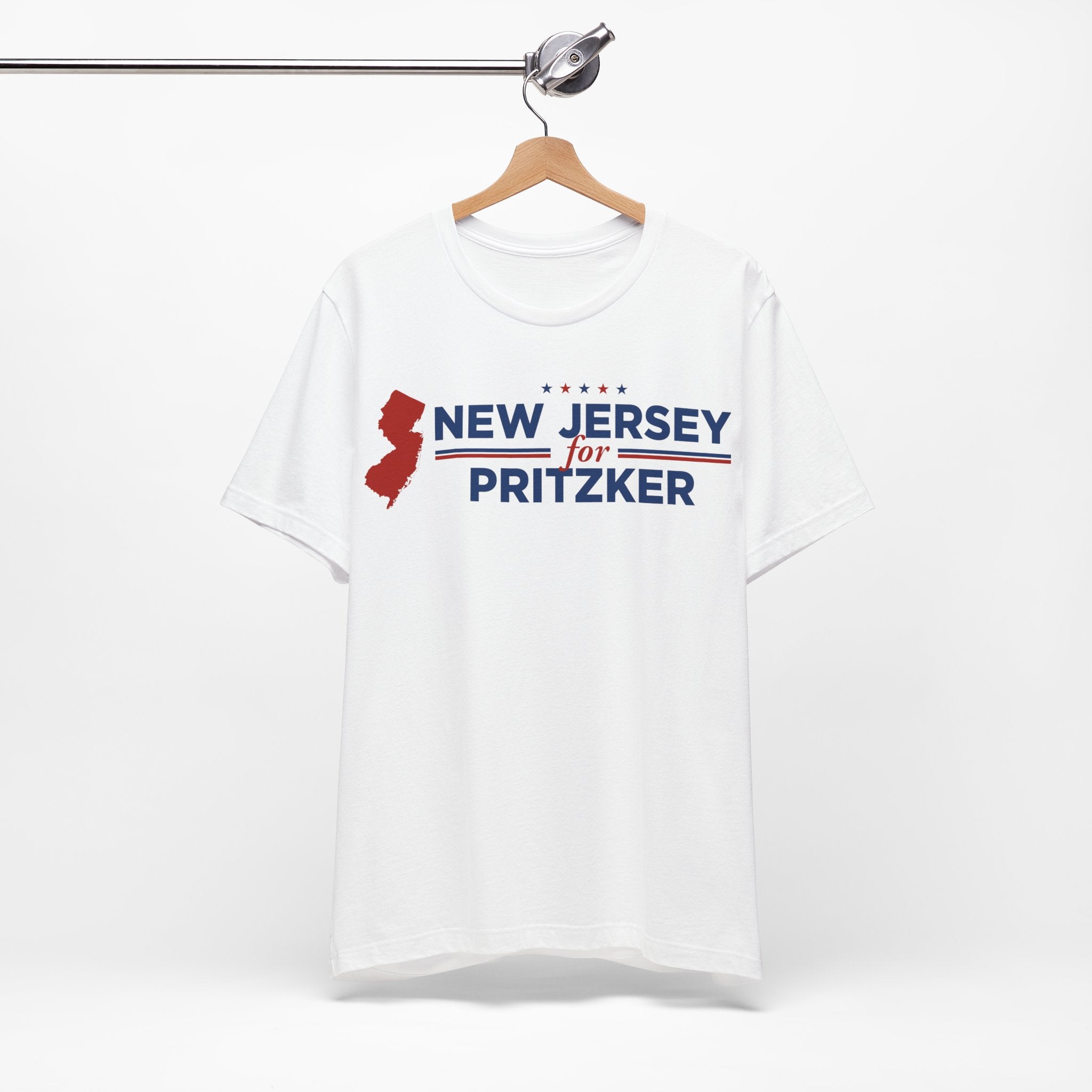 New Jersey for J.B. Pritzker for President Campaign T-Shirt 2028