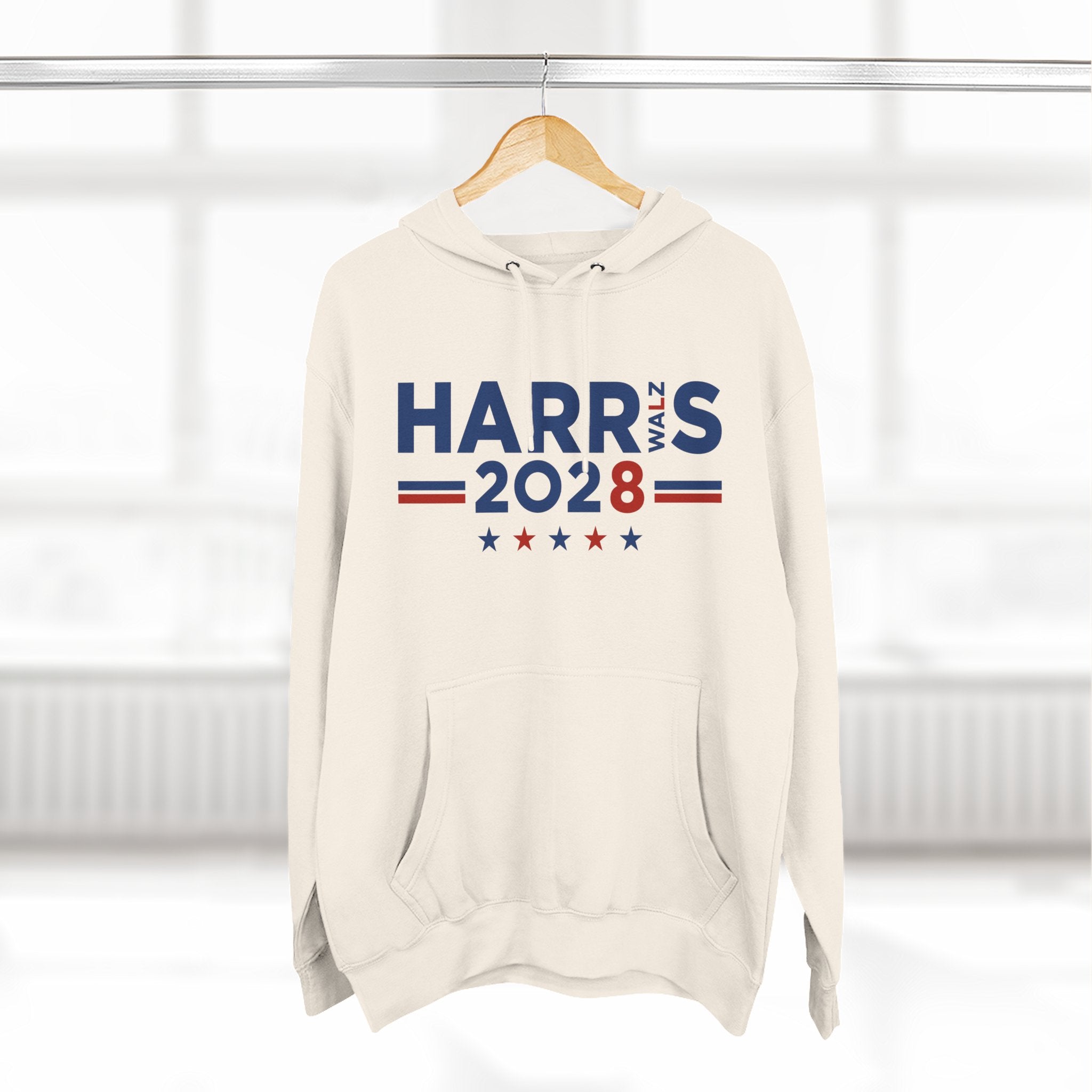 Premium Kamala Harris Tim Walz 2028 Pullover Hoodie