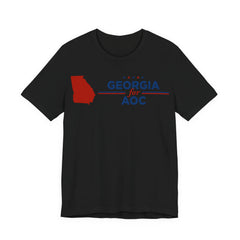 Georgia for AOC for President Campaign T-Shirt 2028