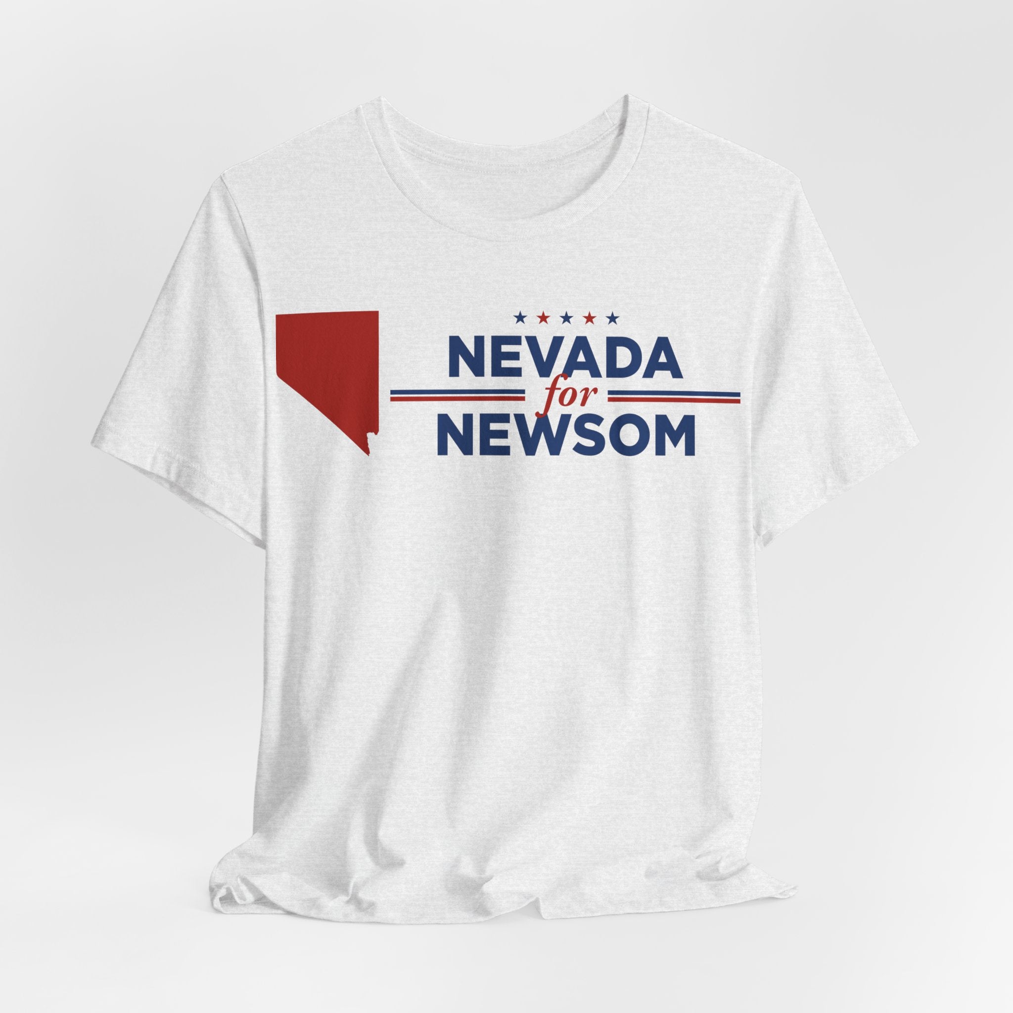 Nevada for Gavin Newsom for President Campaign T-Shirt 2028